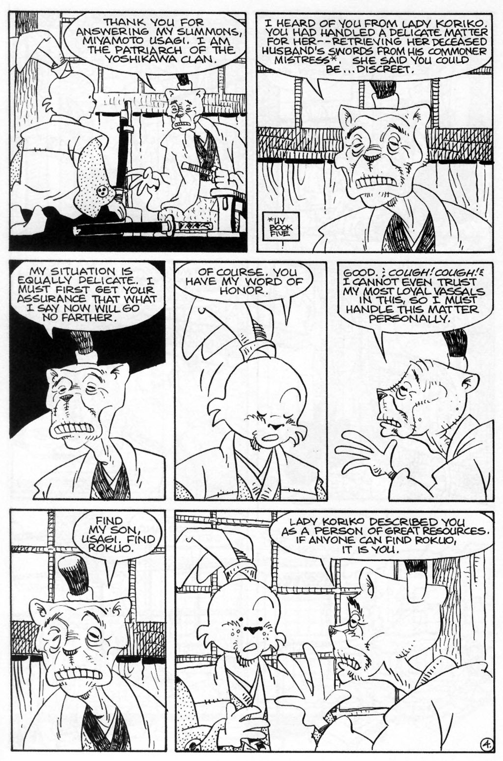 Read online Usagi Yojimbo (1996) comic -  Issue #55 - 6