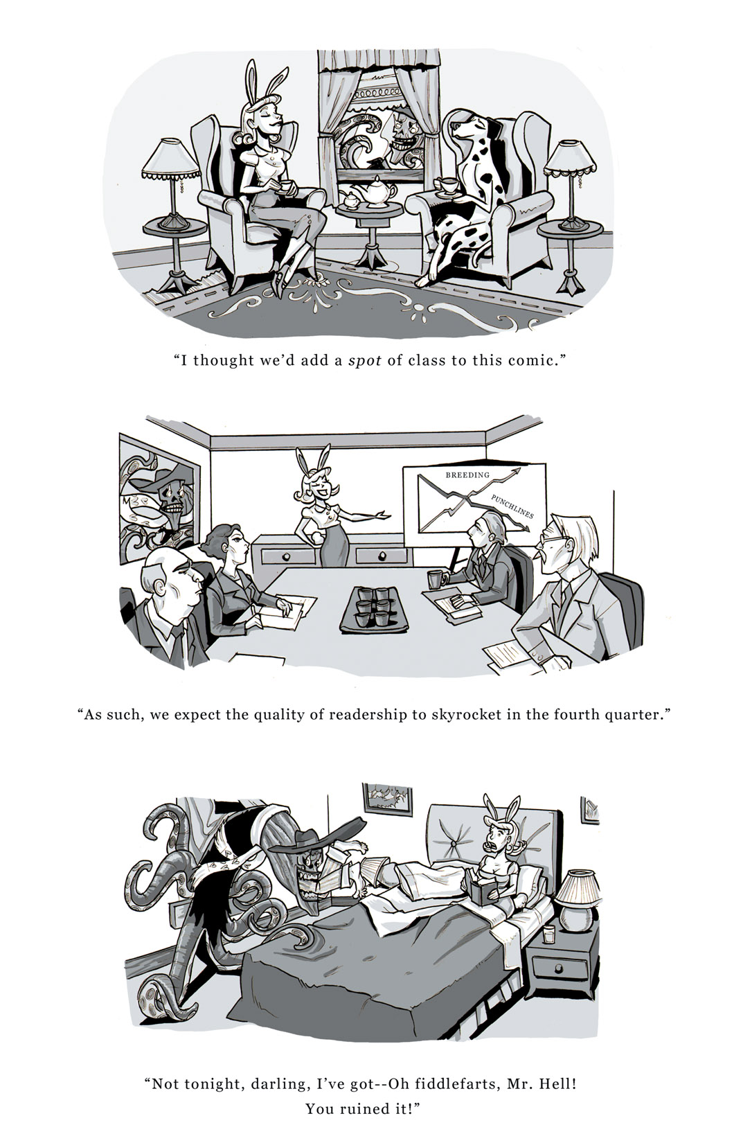 Read online Lovebunny & Mr. Hell comic -  Issue # TPB - 120