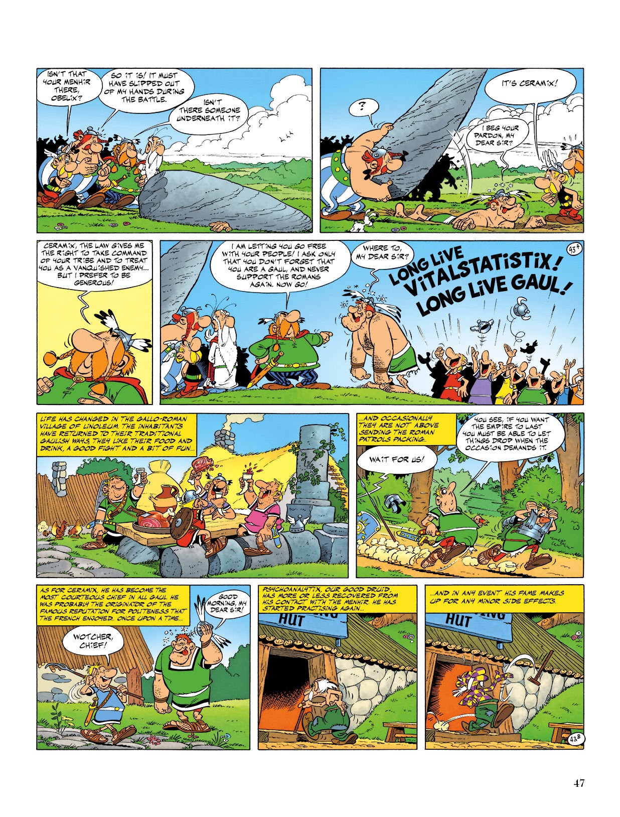 Read online Asterix comic -  Issue #7 - 48