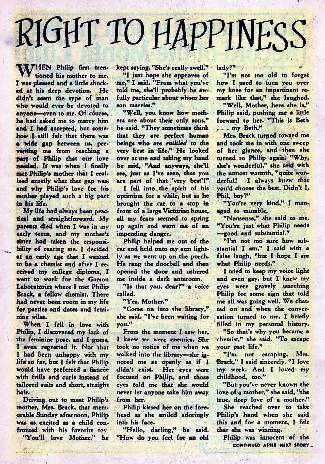 Read online Love Romances comic -  Issue #46 - 18