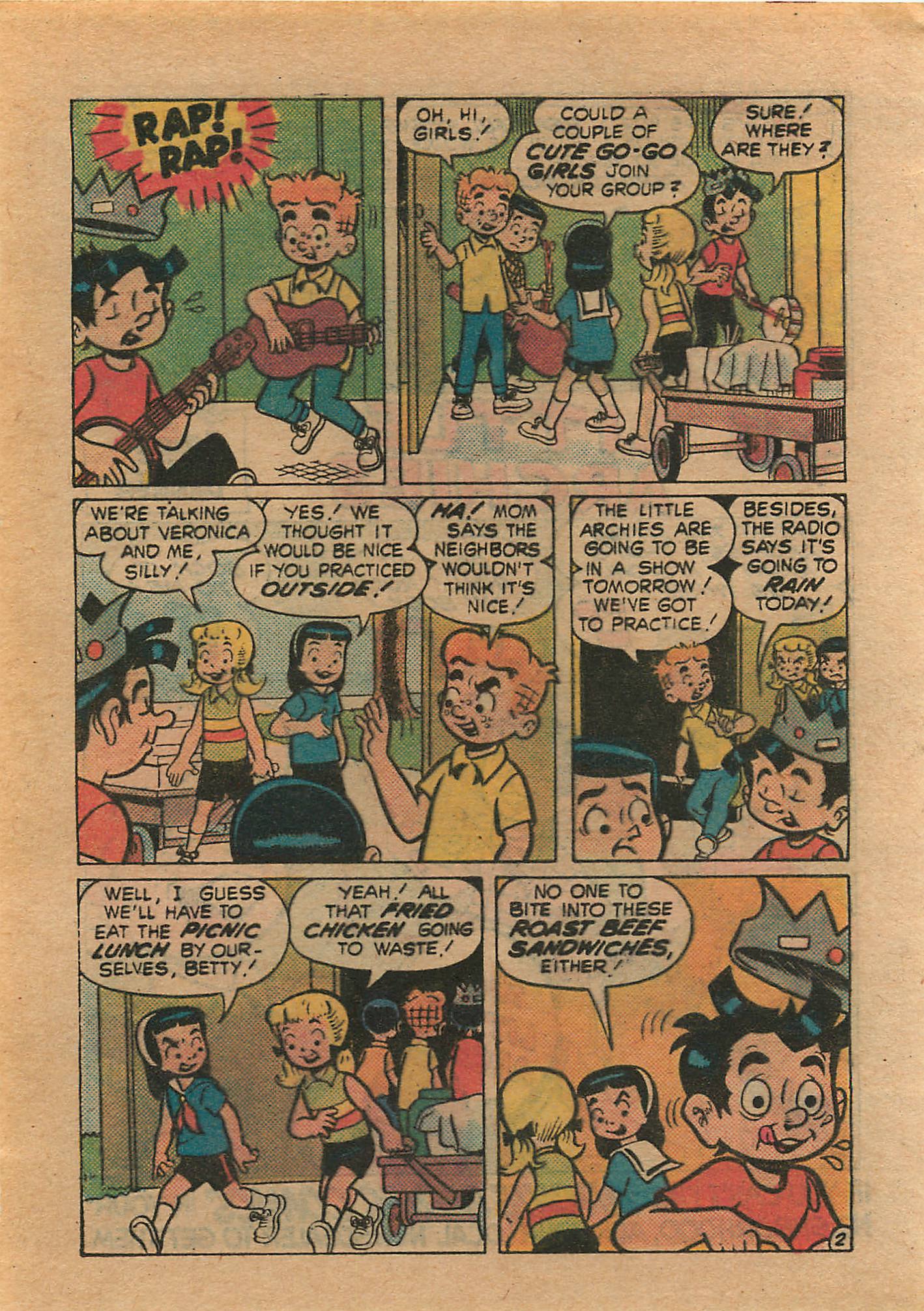 Read online Little Archie Comics Digest Magazine comic -  Issue #9 - 35