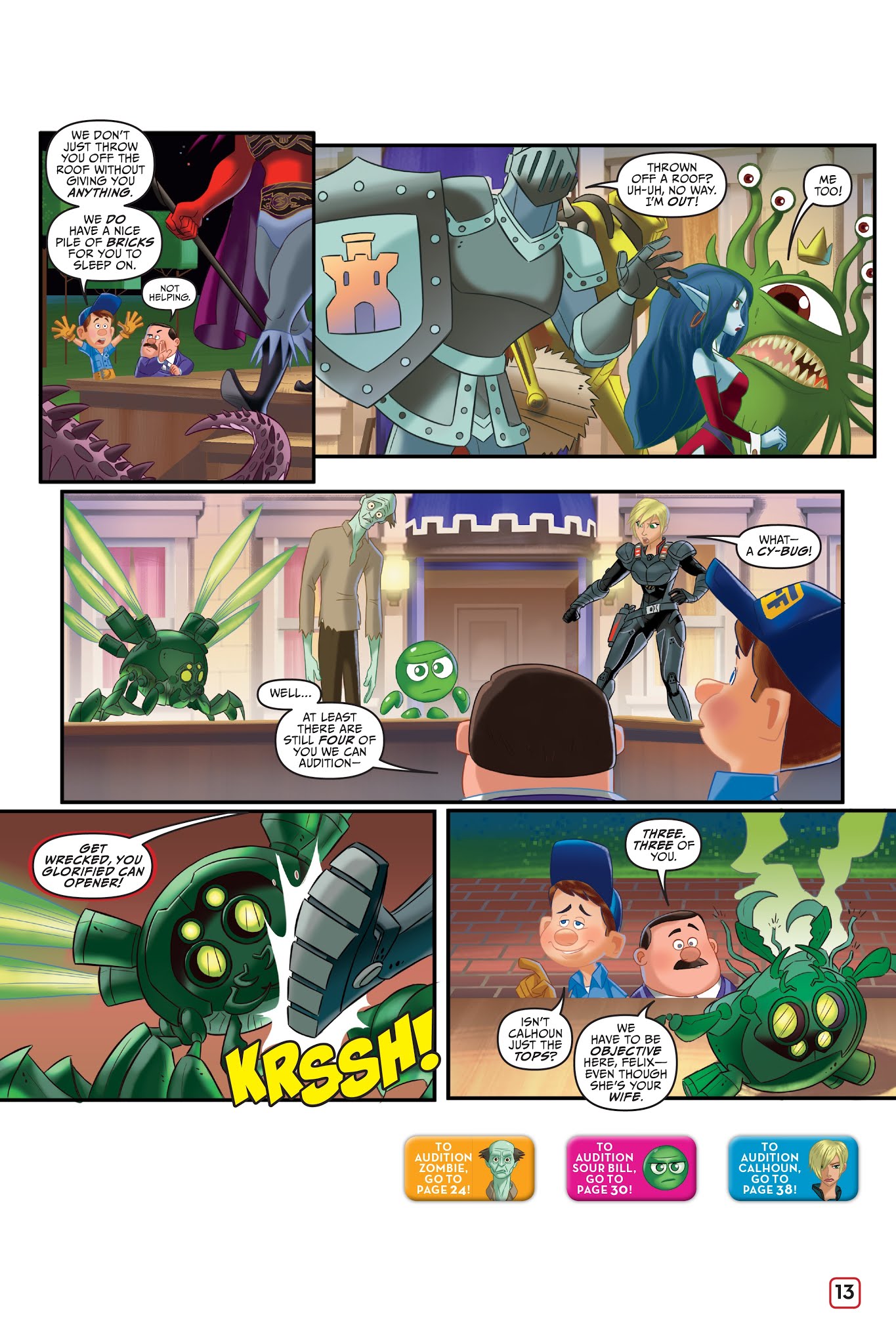 Read online Disney Ralph Breaks the Internet: Click Start- Select-Your-Story Adventure comic -  Issue # Full - 12