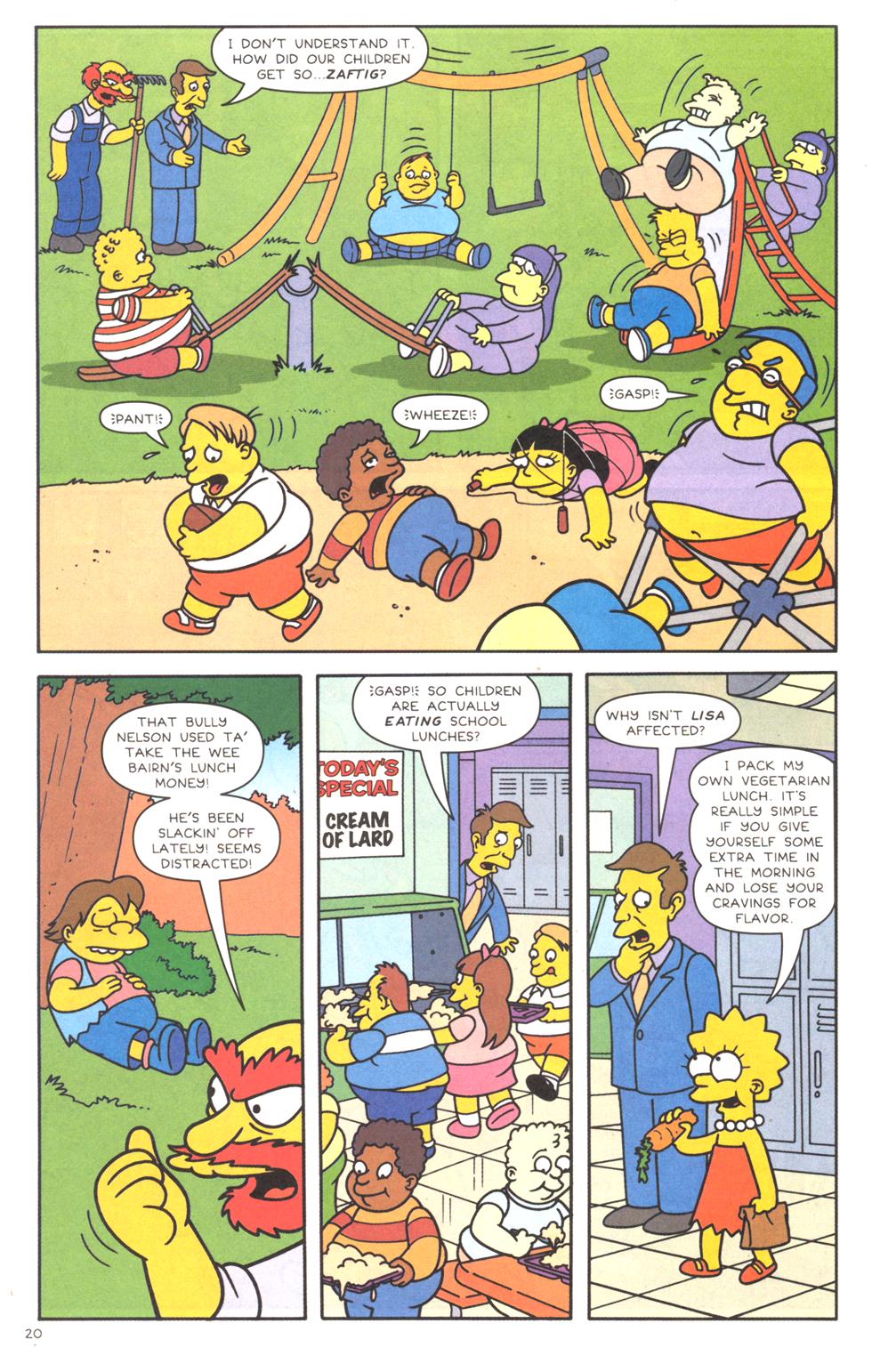 Read online Simpsons Comics comic -  Issue #89 - 21