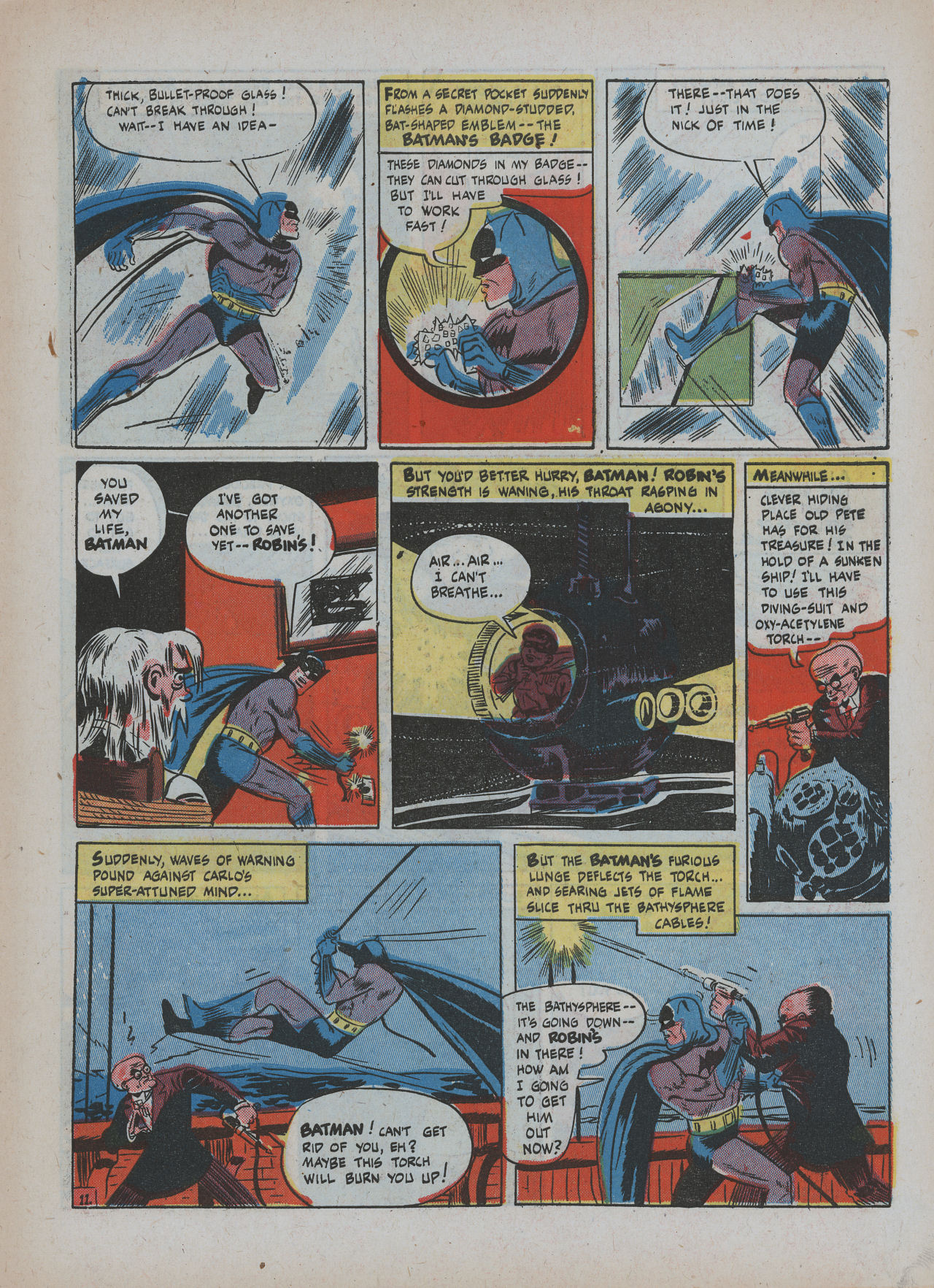 Read online Detective Comics (1937) comic -  Issue #70 - 13