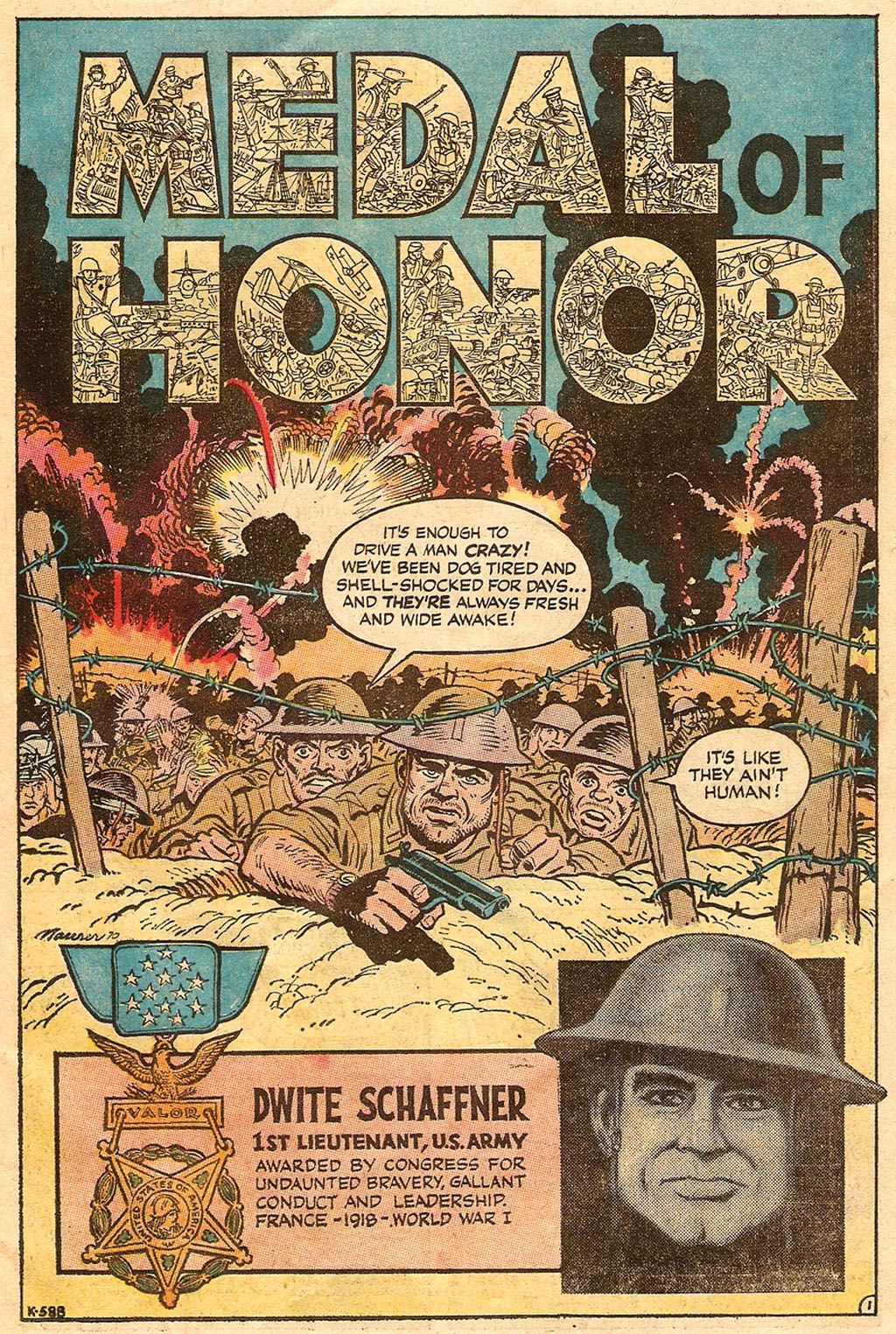 Read online Our Army at War (1952) comic -  Issue #233 - 20