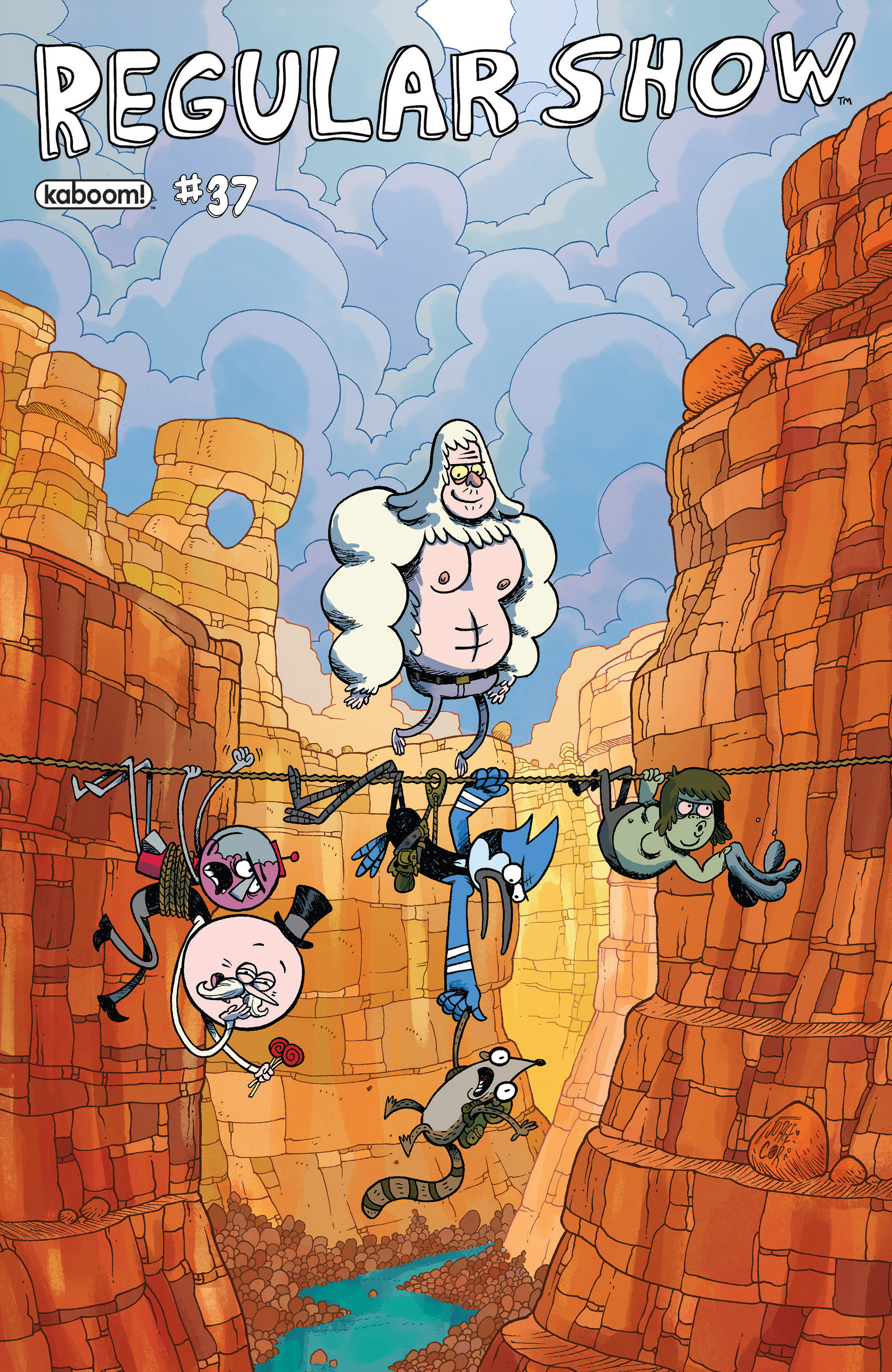 Read online Regular Show comic -  Issue #37 - 1