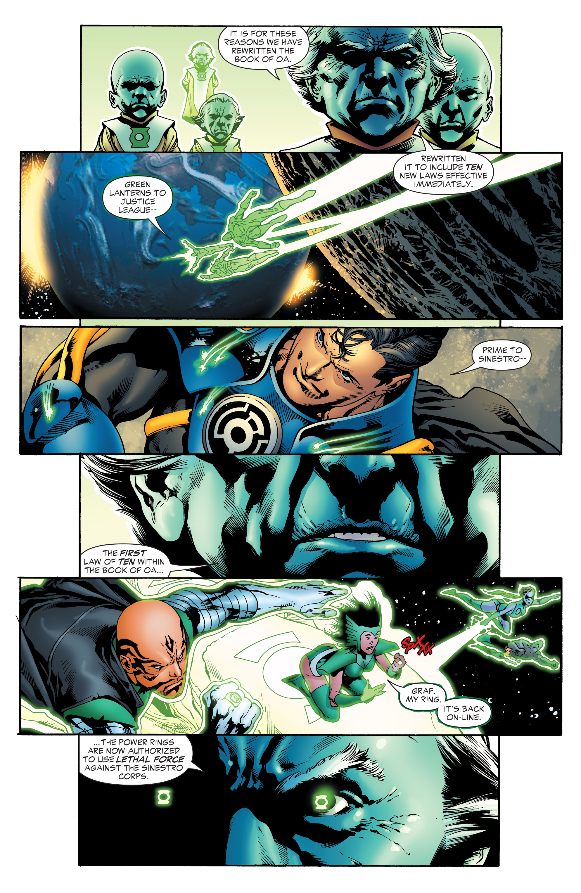 Read online Green Lantern by Geoff Johns comic -  Issue # TPB 3 (Part 2) - 82