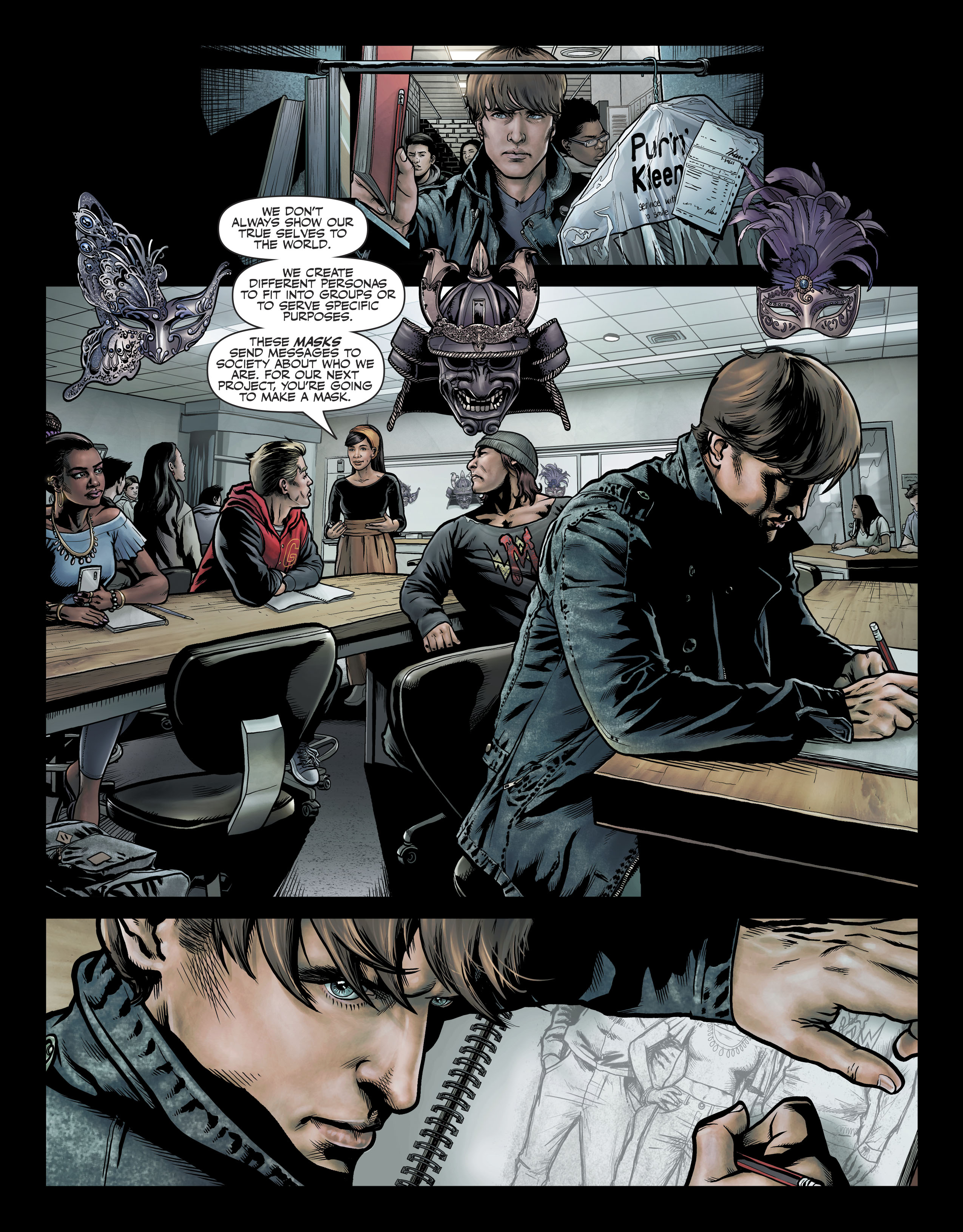 Read online Joker/Harley: Criminal Sanity comic -  Issue #3 - 7