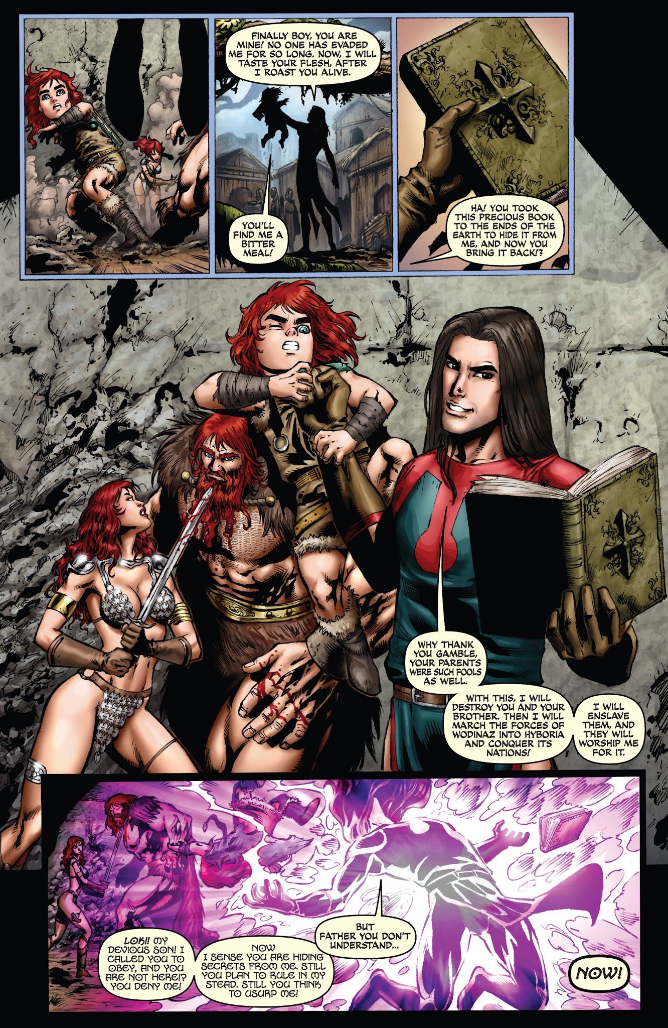 Read online Red Sonja: Wrath of the Gods comic -  Issue #4 - 4