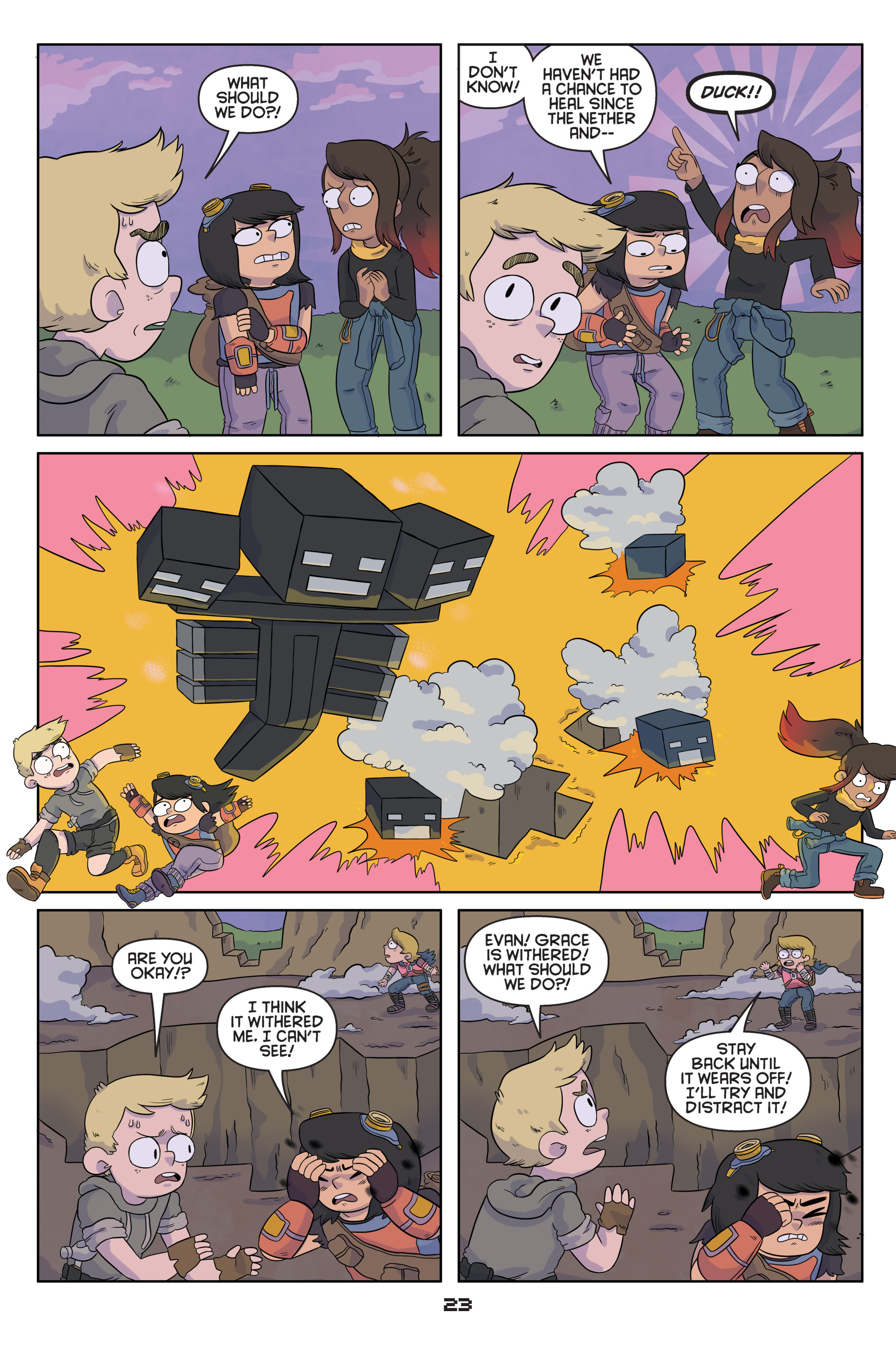 Read online Minecraft comic -  Issue # TPB 1 - 24