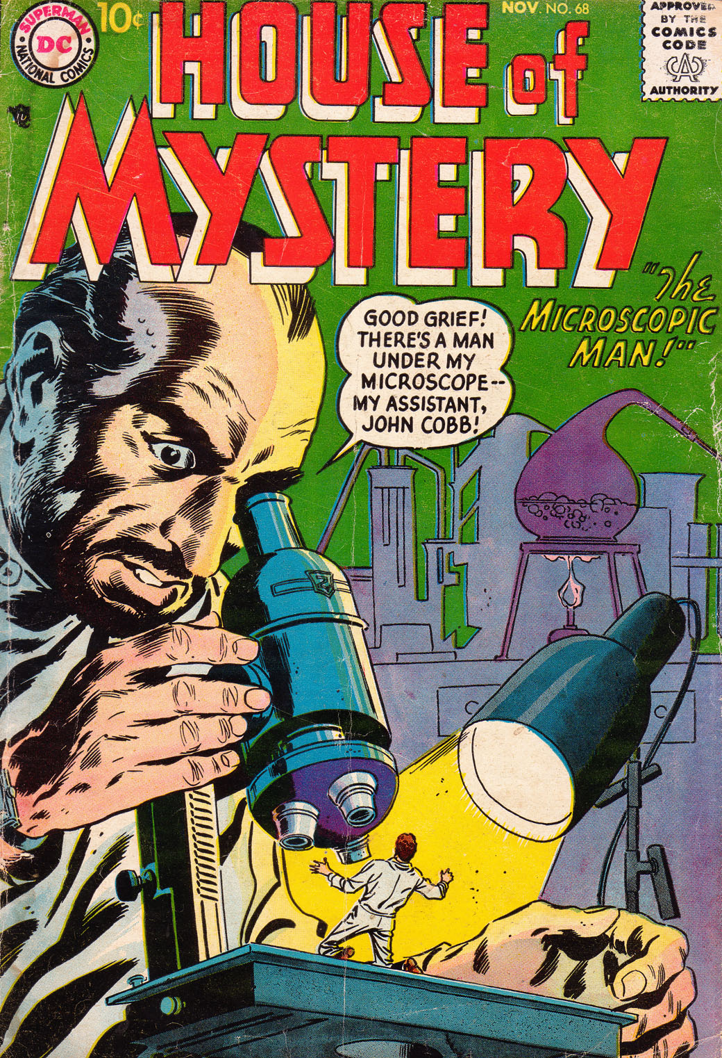 Read online House of Mystery (1951) comic -  Issue #68 - 1