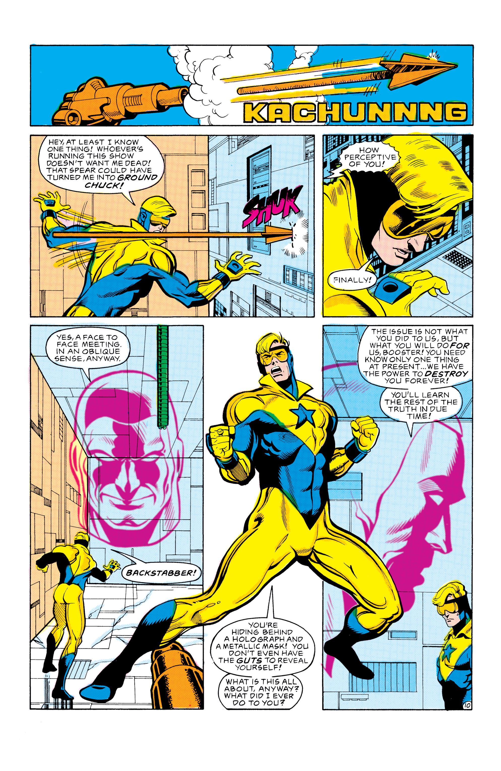 Read online Booster Gold (1986) comic -  Issue #24 - 11