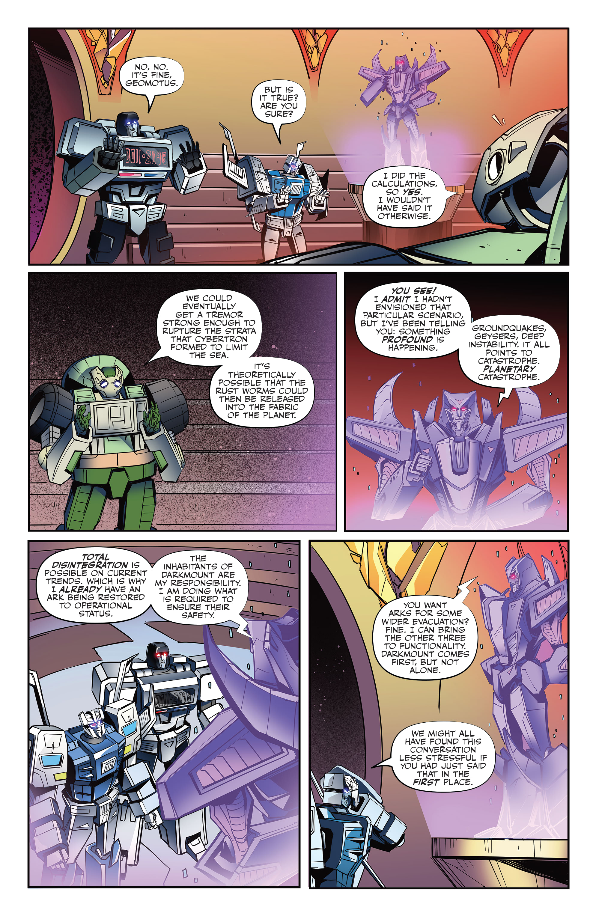 Read online Transformers: Escape comic -  Issue #2 - 12