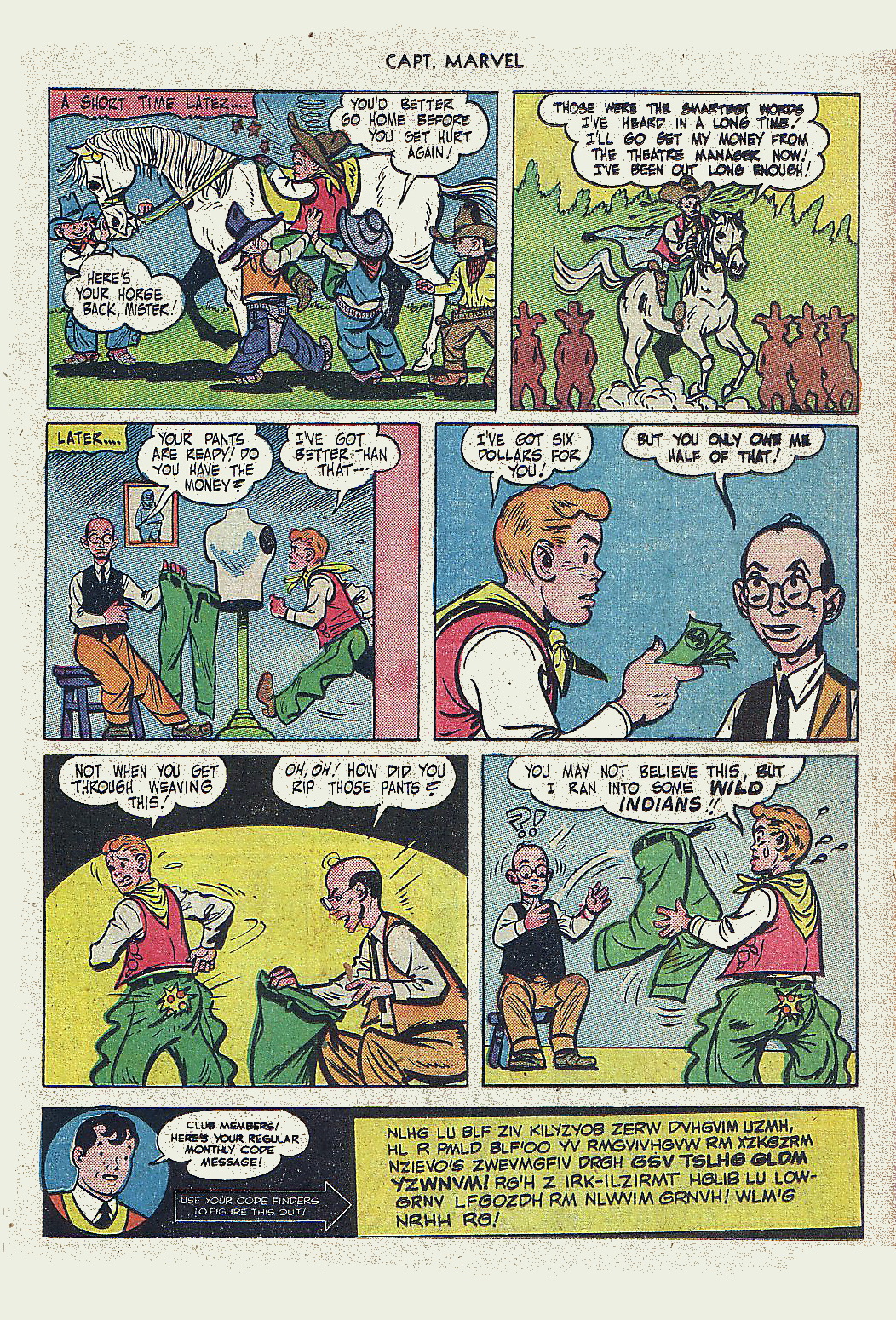 Read online Captain Marvel Adventures comic -  Issue #118 - 26