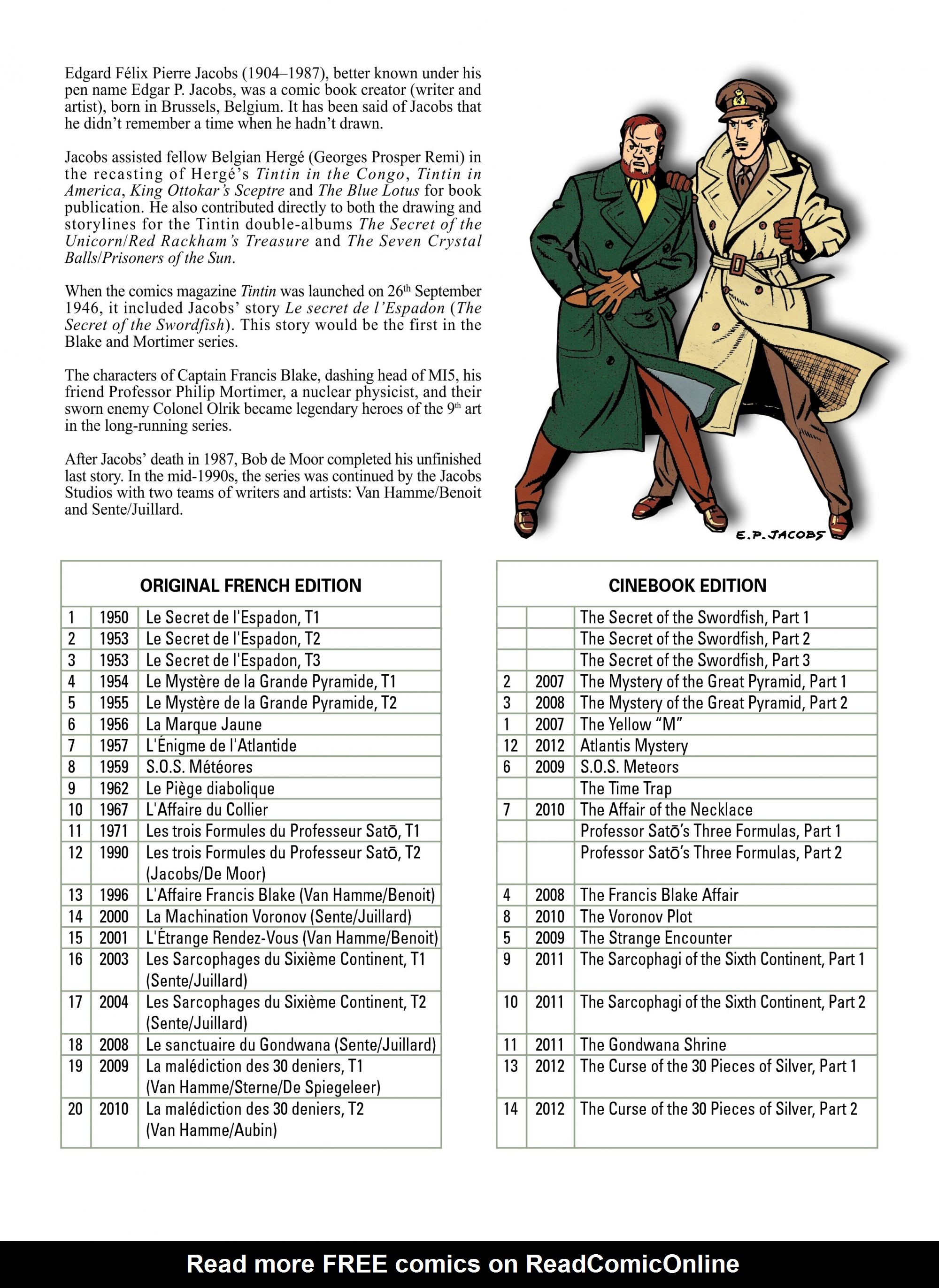 Read online Blake & Mortimer comic -  Issue #11 - 64