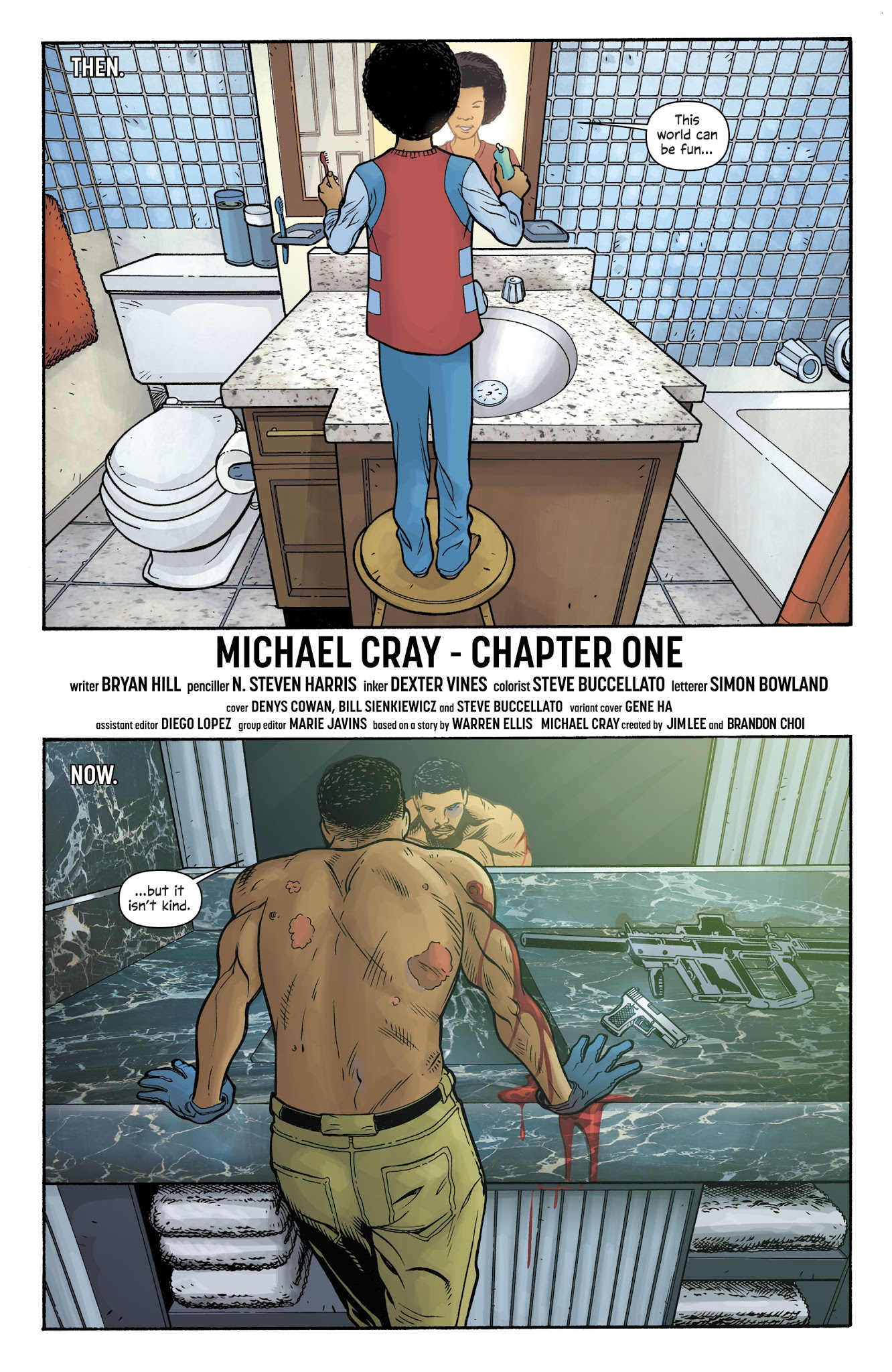 Read online The Wild Storm: Michael Cray comic -  Issue #1 - 5