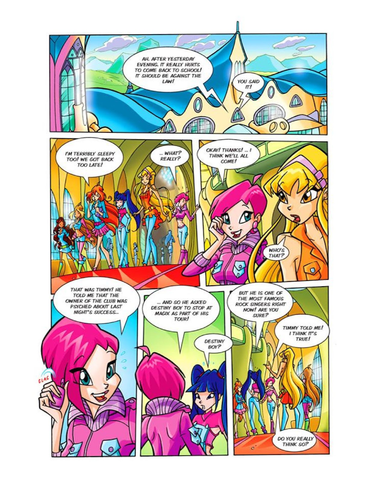 Winx Club Comic issue 39 - Page 8