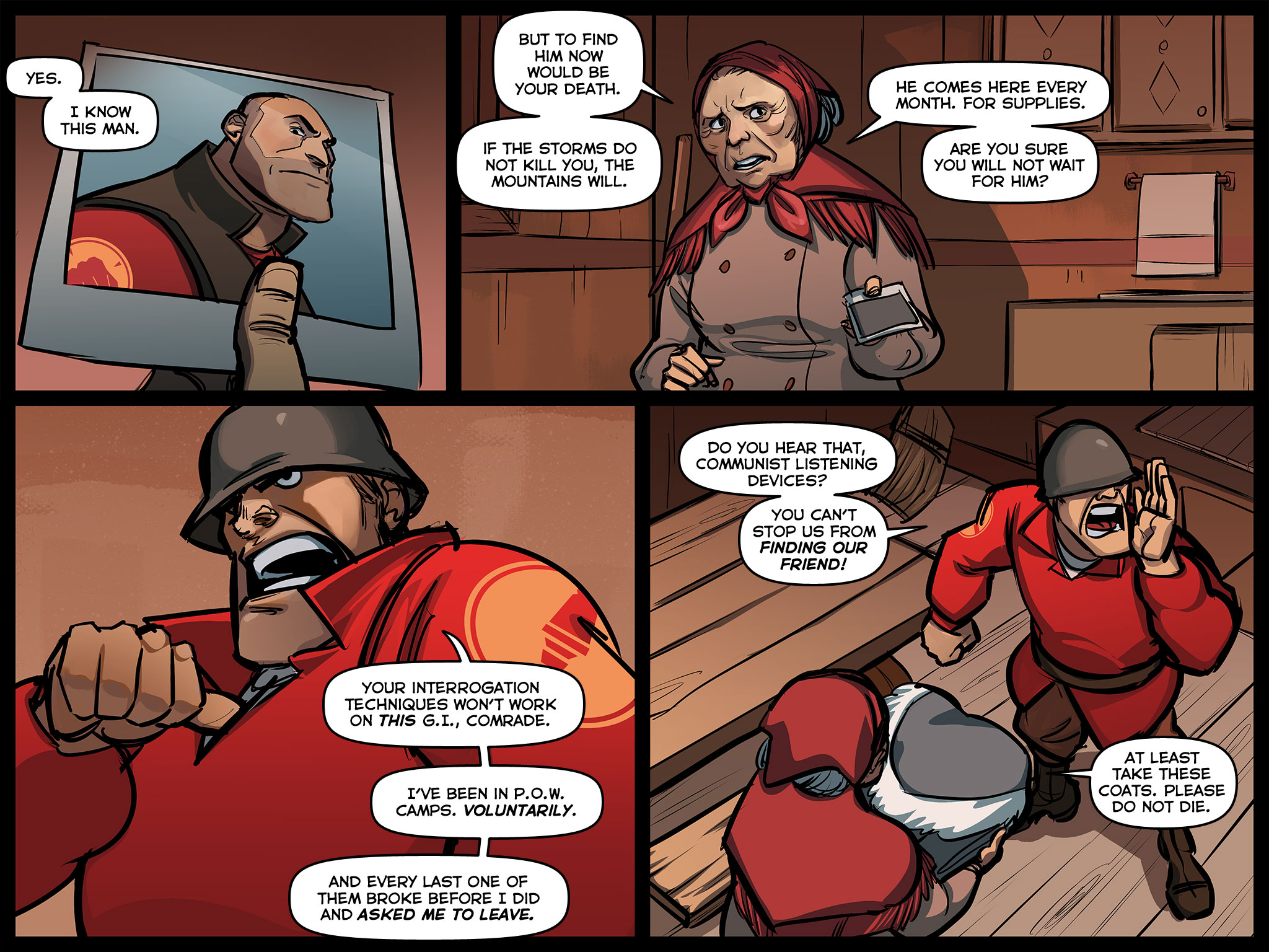 Read online Team Fortress 2 comic -  Issue #3 - 3