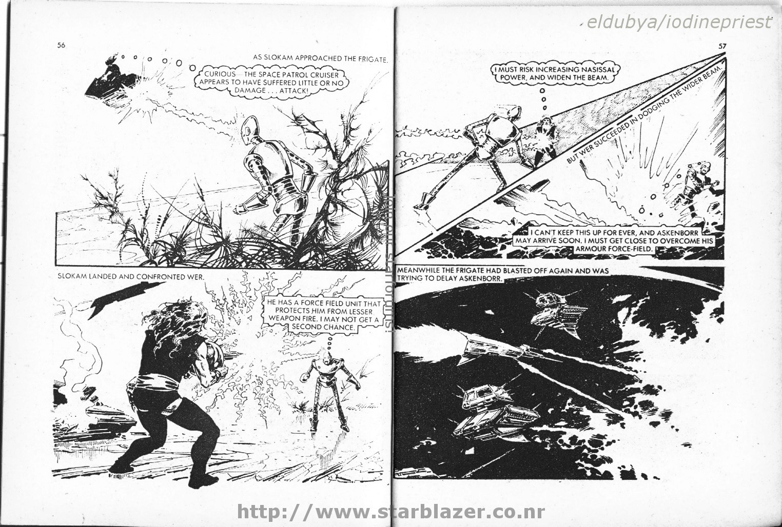 Read online Starblazer comic -  Issue #36 - 30