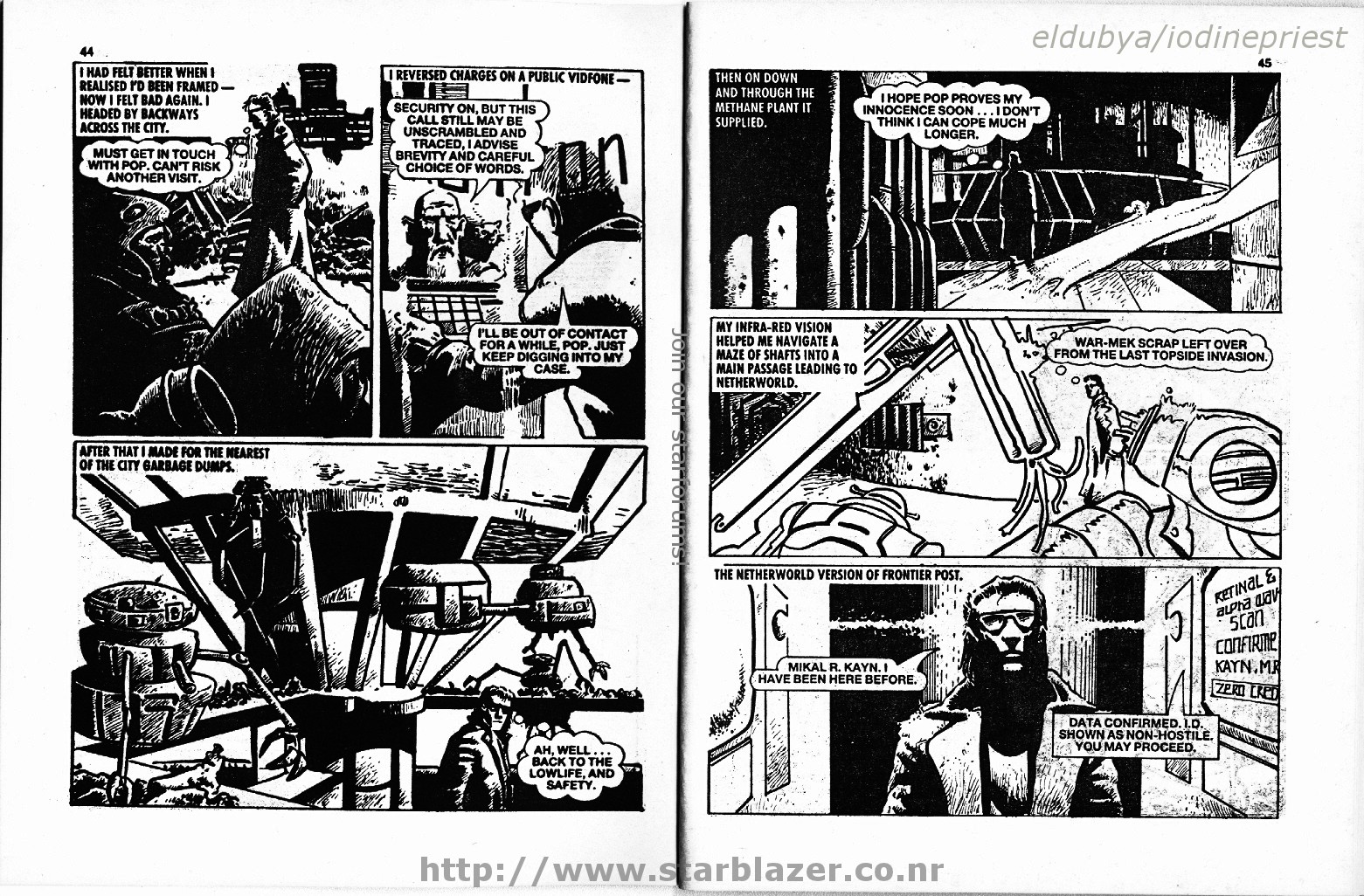Read online Starblazer comic -  Issue #256 - 24