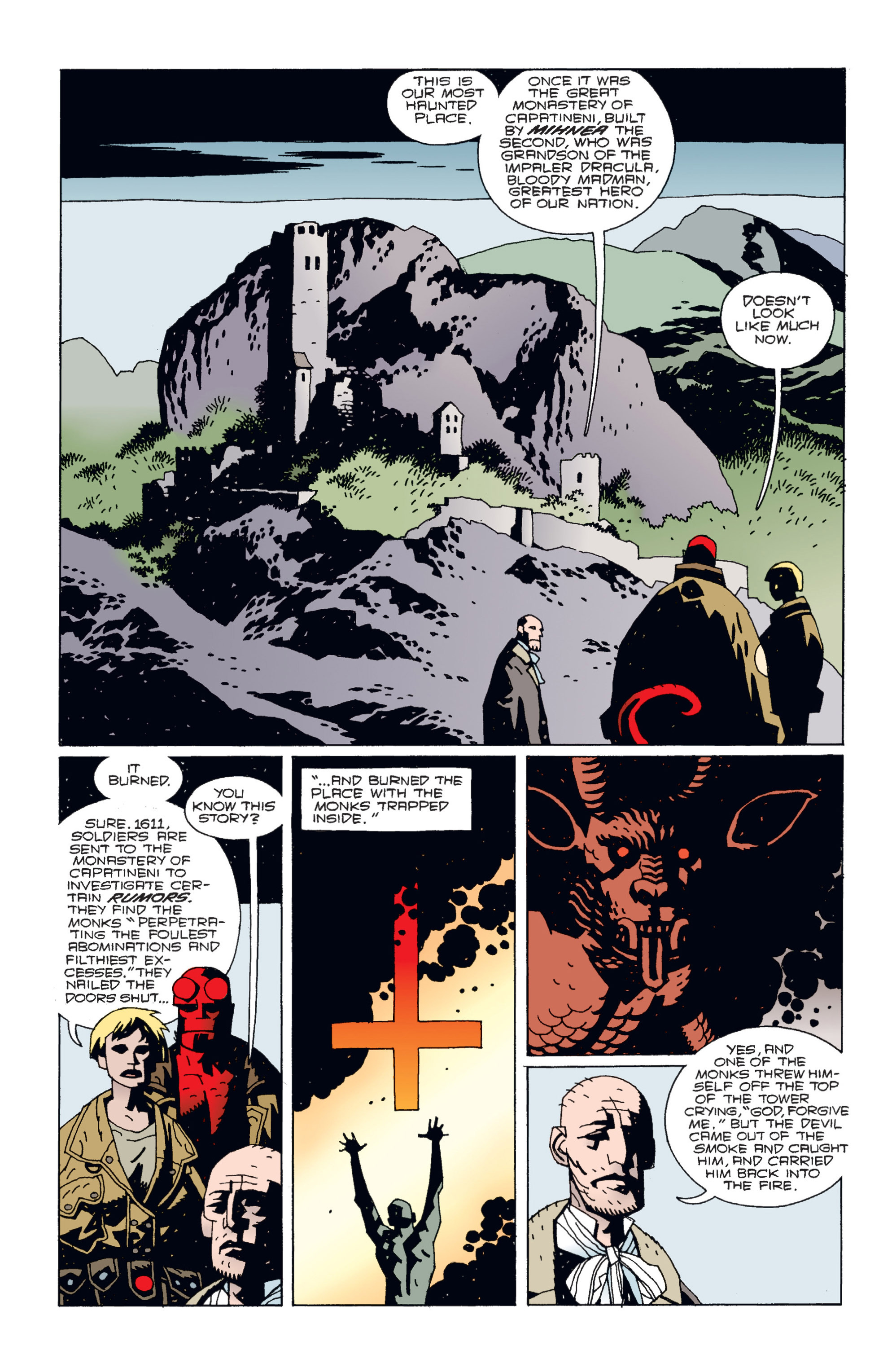 Read online Hellboy comic -  Issue #3 - 139