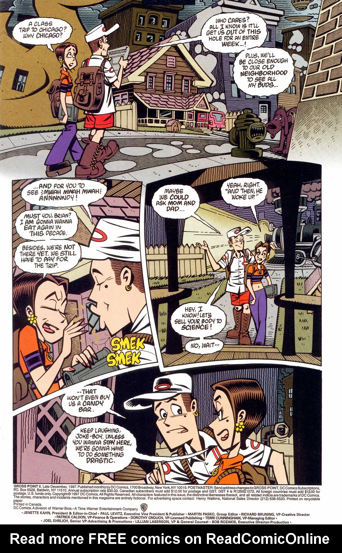 Read online Gross Point comic -  Issue #6 - 2