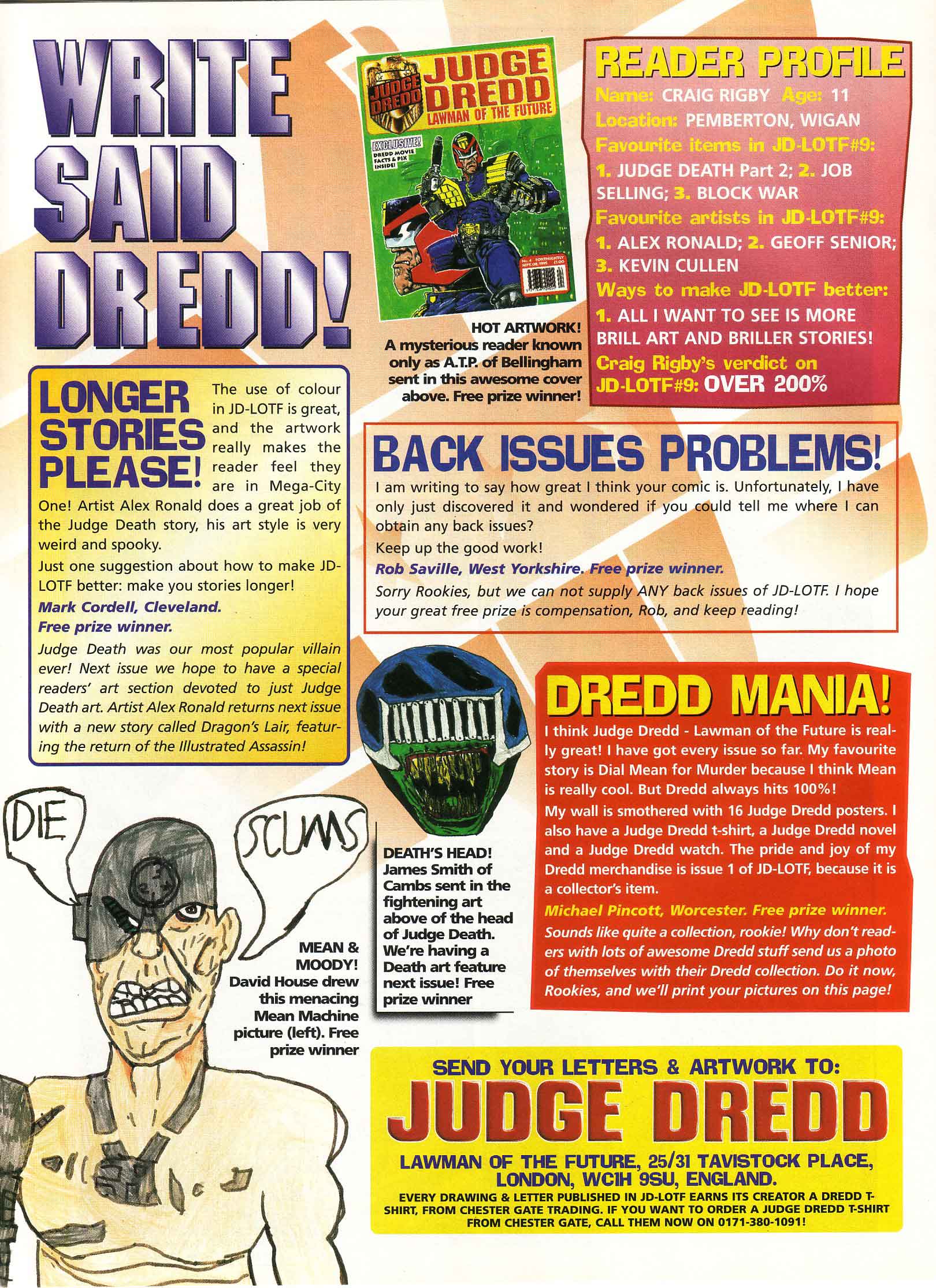 Read online Judge Dredd Lawman of the Future comic -  Issue #13 - 26