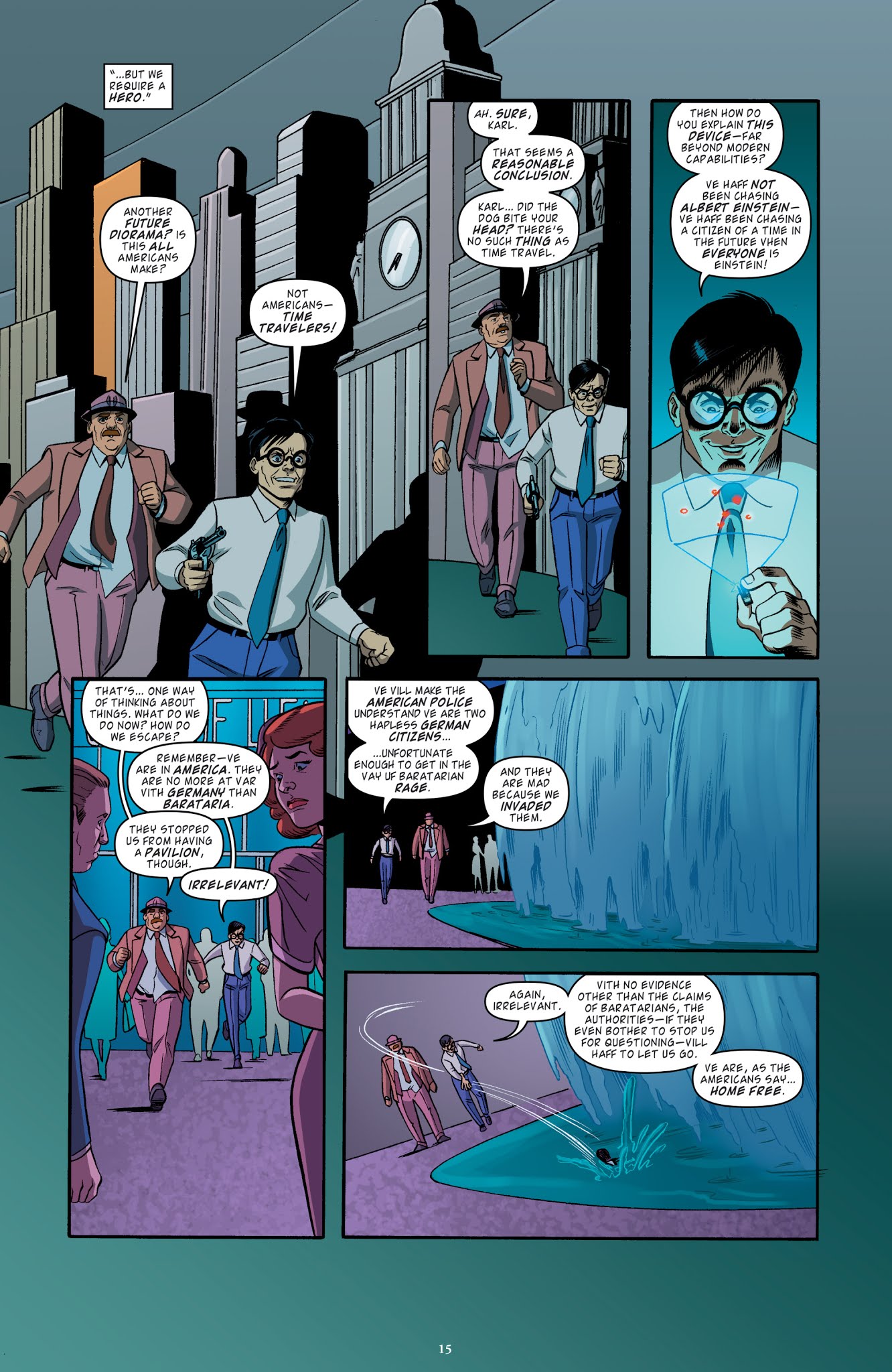 Read online Back to the Future: Tales from the Time Train comic -  Issue #6 - 17