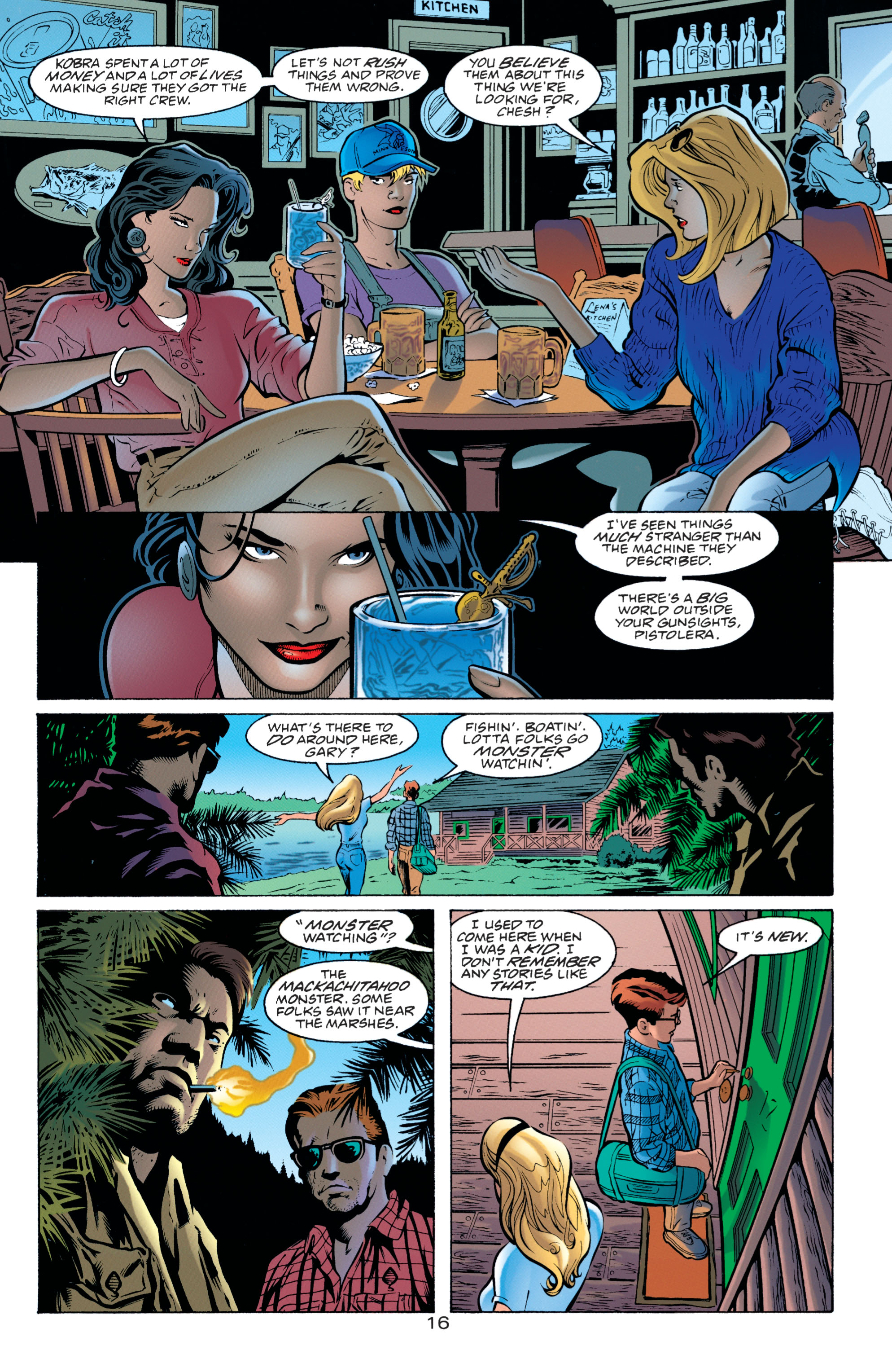 Read online Birds of Prey (1999) comic -  Issue #4 - 16