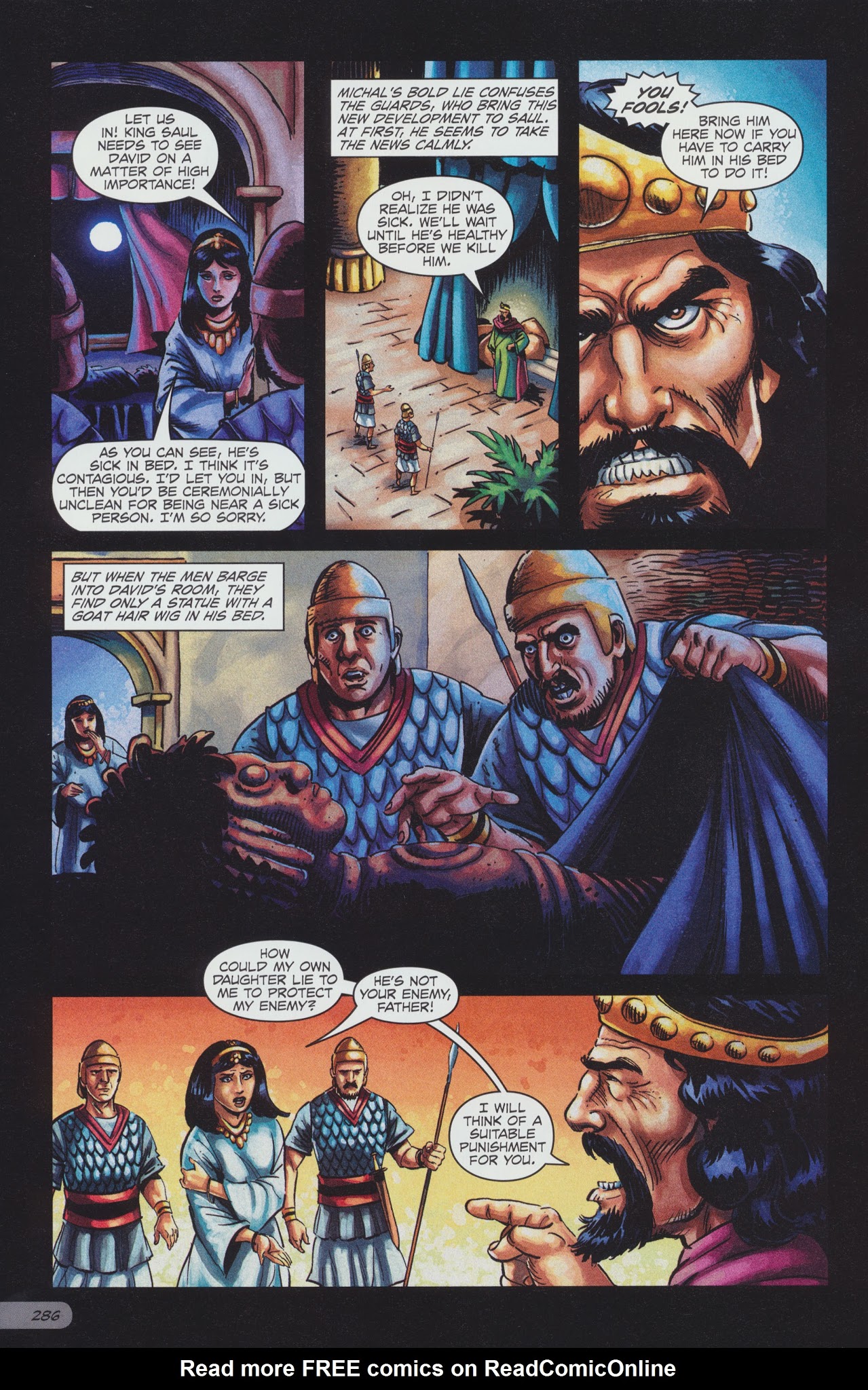Read online The Action Bible comic -  Issue # TPB 1 - 290