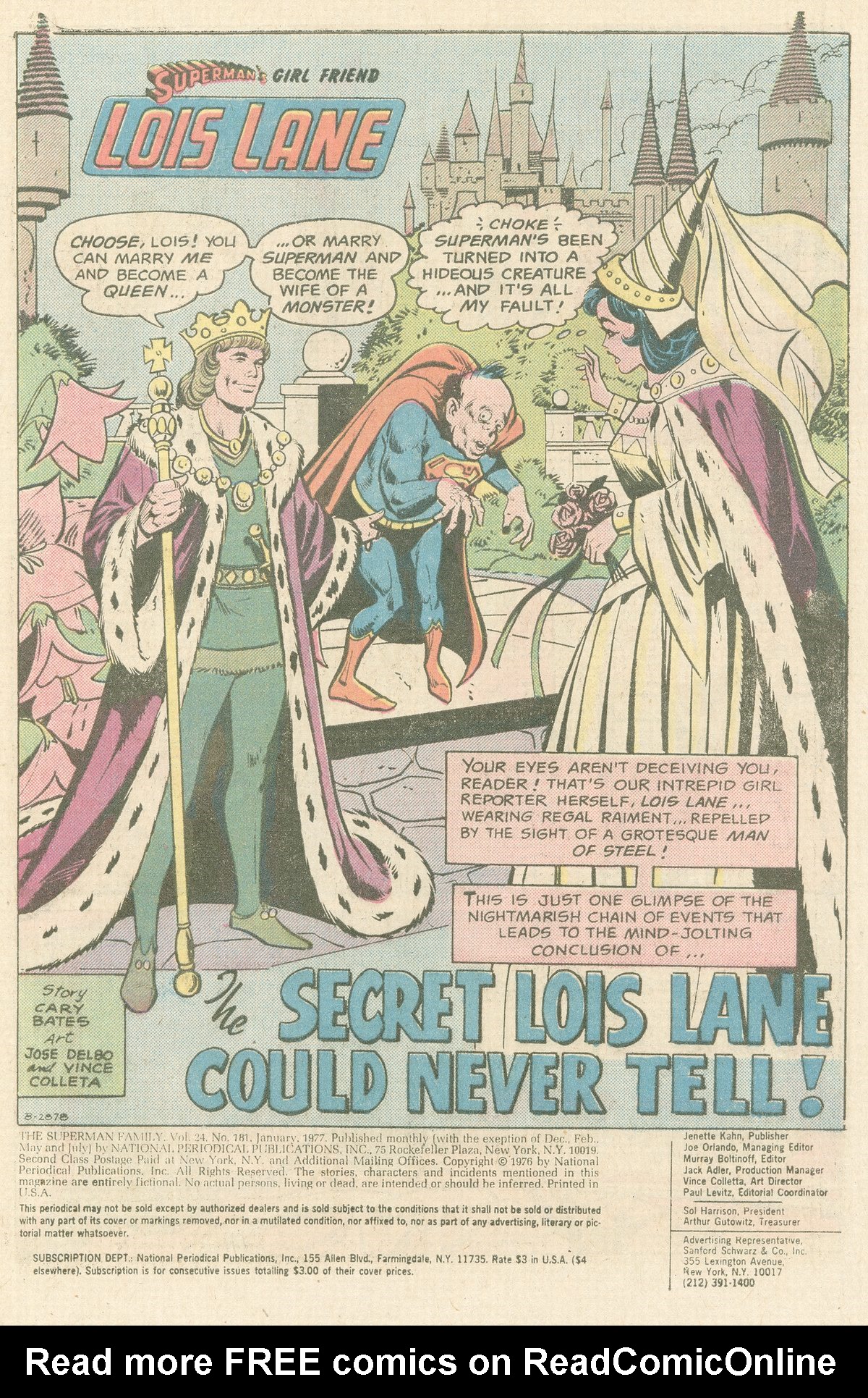 Read online The Superman Family comic -  Issue #181 - 3