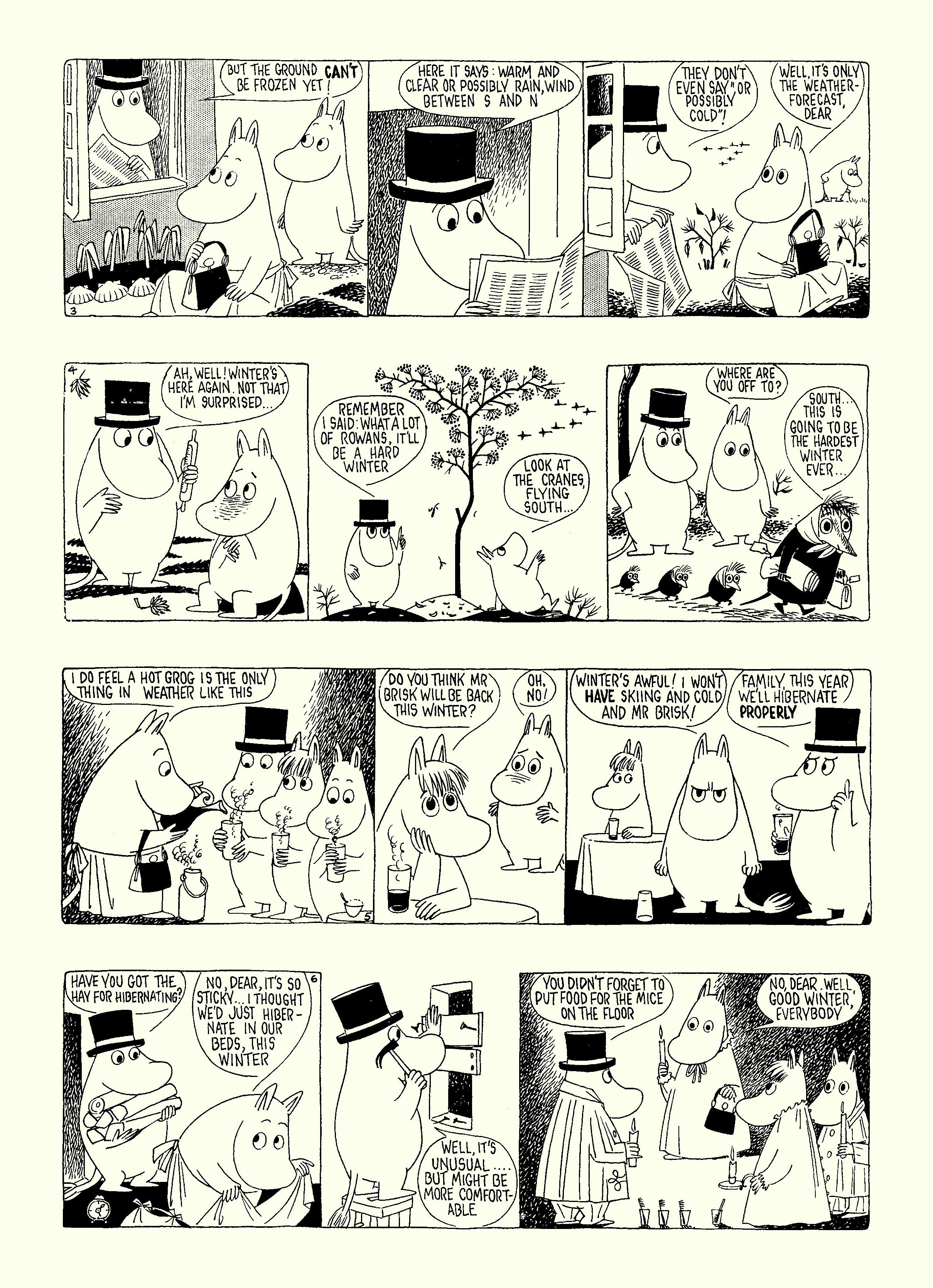 Read online Moomin: The Complete Tove Jansson Comic Strip comic -  Issue # TPB 5 - 7