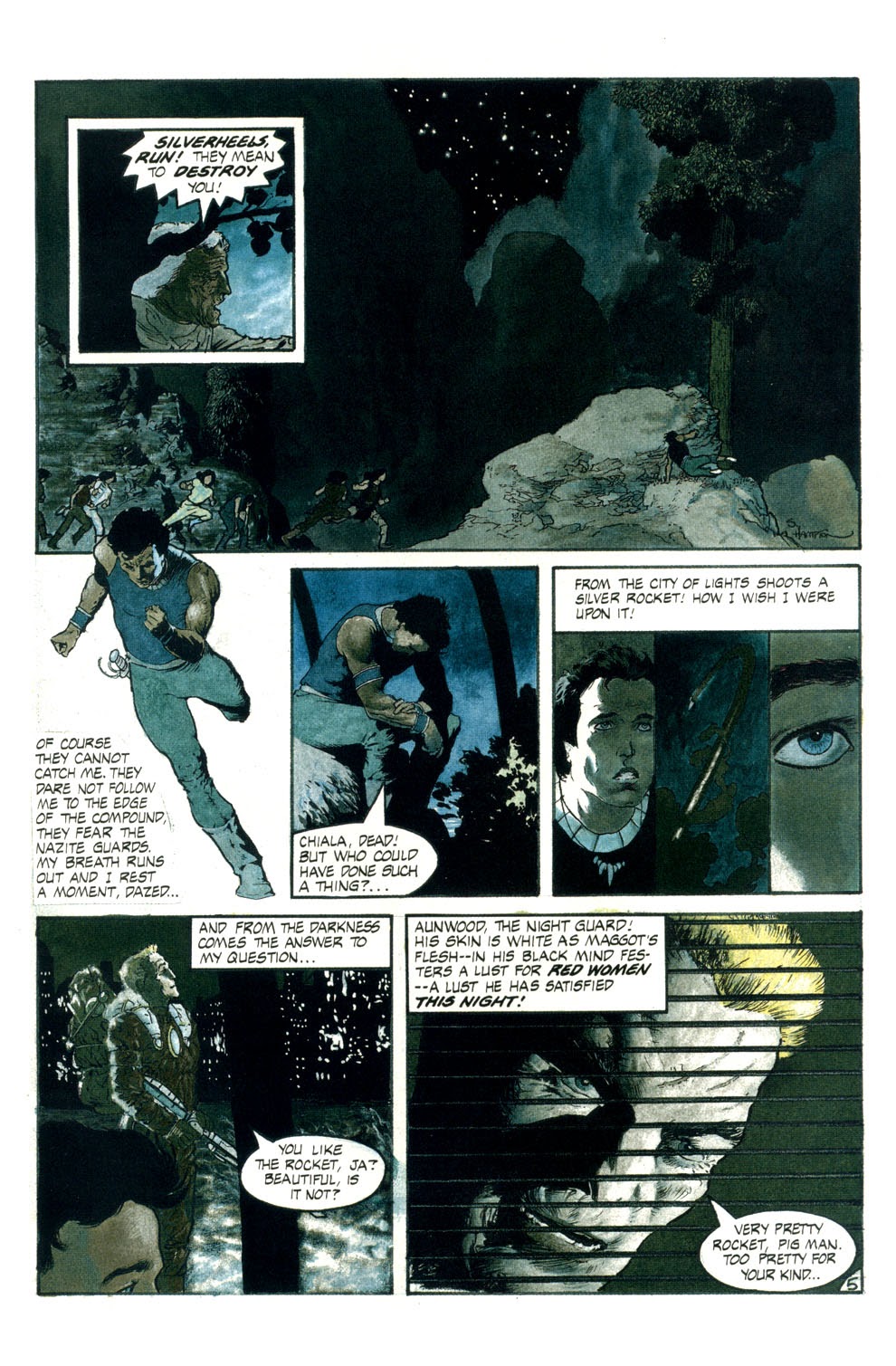 Read online Silverheels comic -  Issue #1 - 7