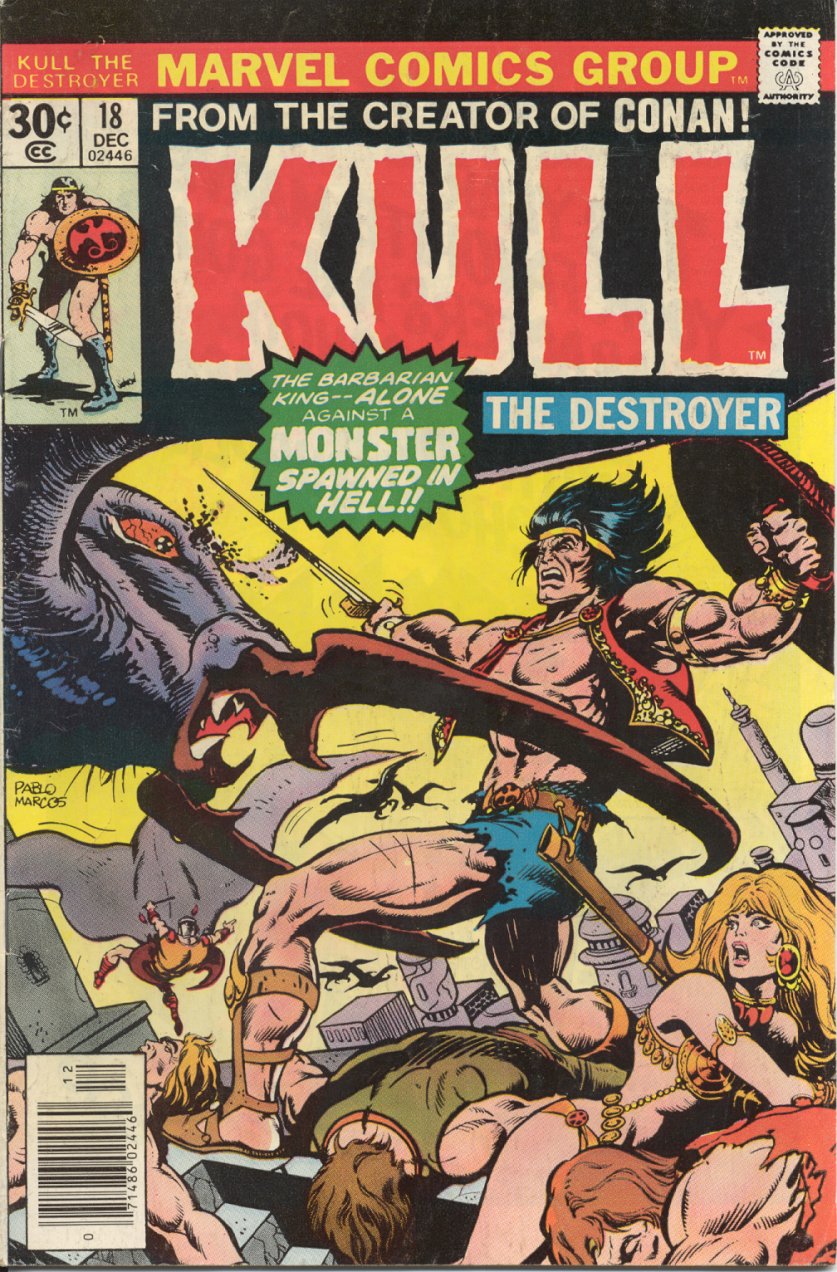 Read online Kull The Destroyer comic -  Issue #18 - 1