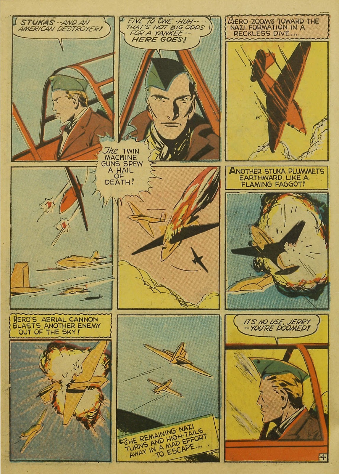 Captain Aero Comics issue 3 - Page 6