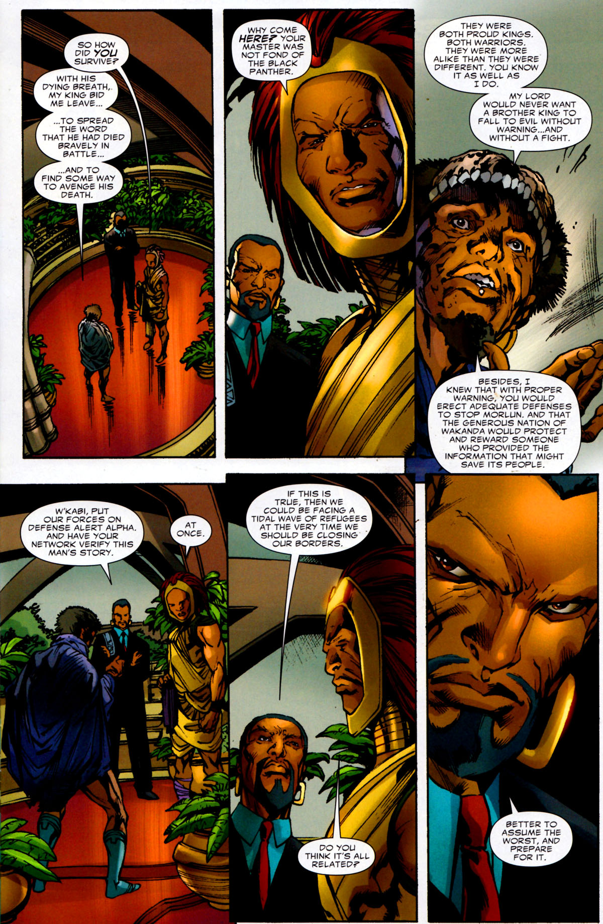 Read online Black Panther (2009) comic -  Issue #4 - 7
