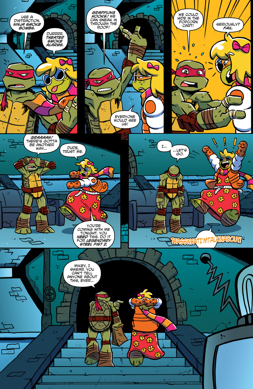 Read online Teenage Mutant Ninja Turtles New Animated Adventures comic -  Issue #7 - 10