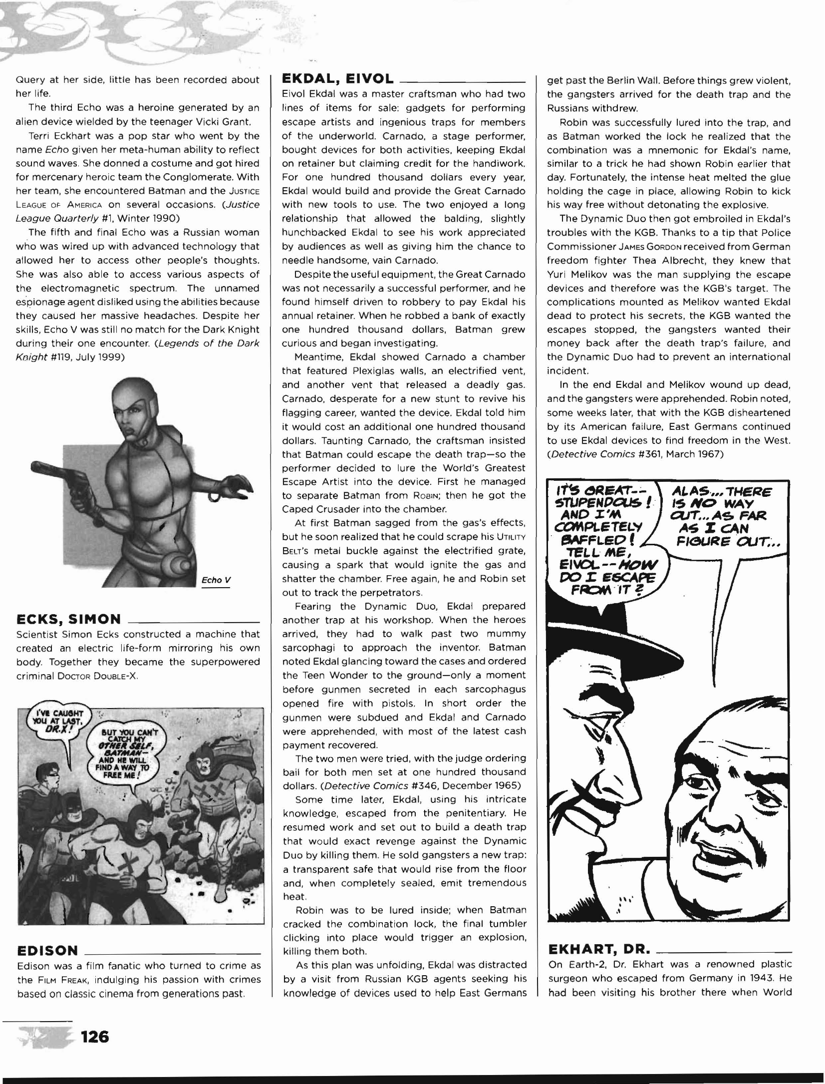 Read online The Essential Batman Encyclopedia comic -  Issue # TPB (Part 2) - 38