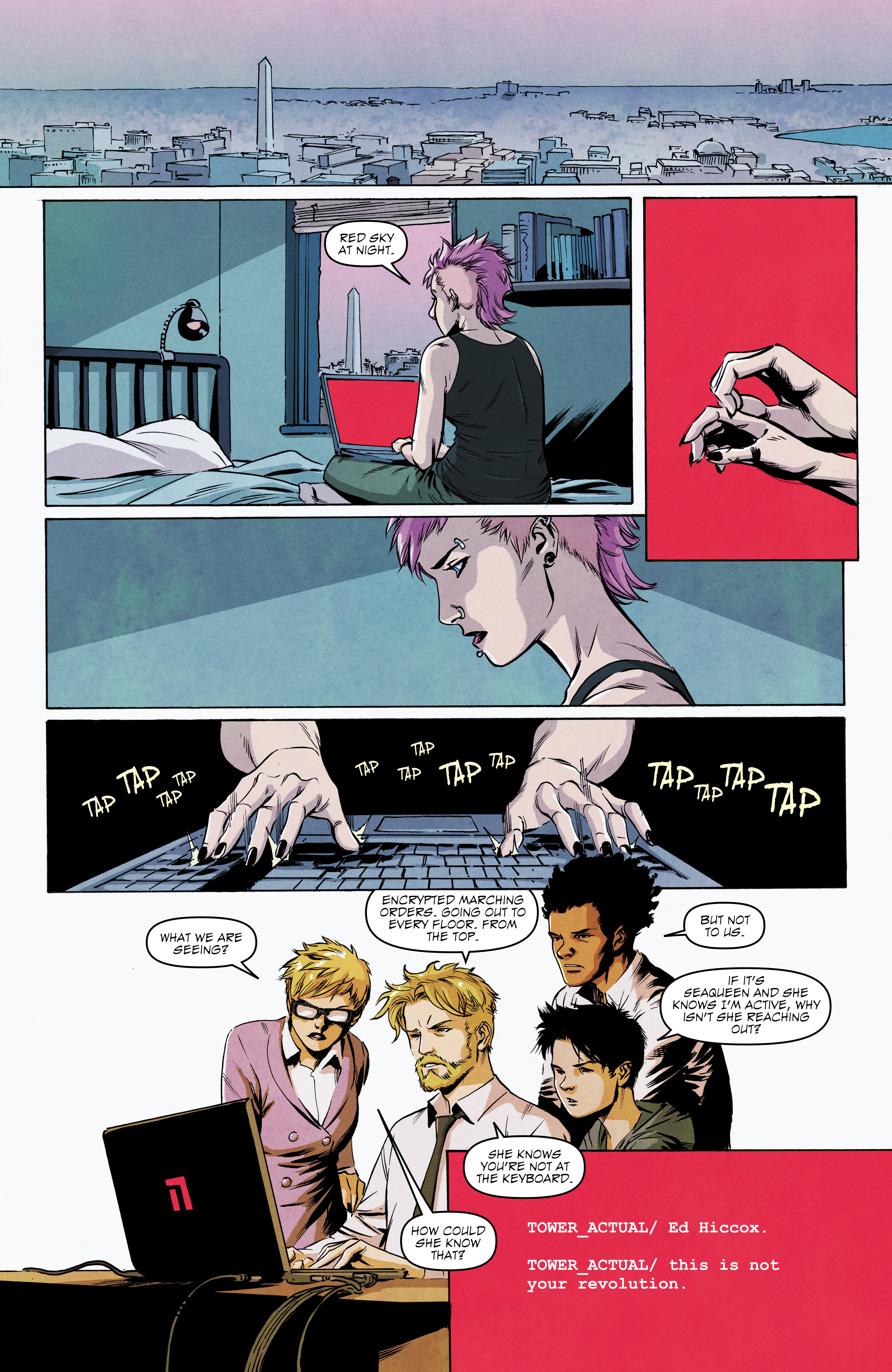 Read online Hacktivist Volume 2 comic -  Issue #5 - 19