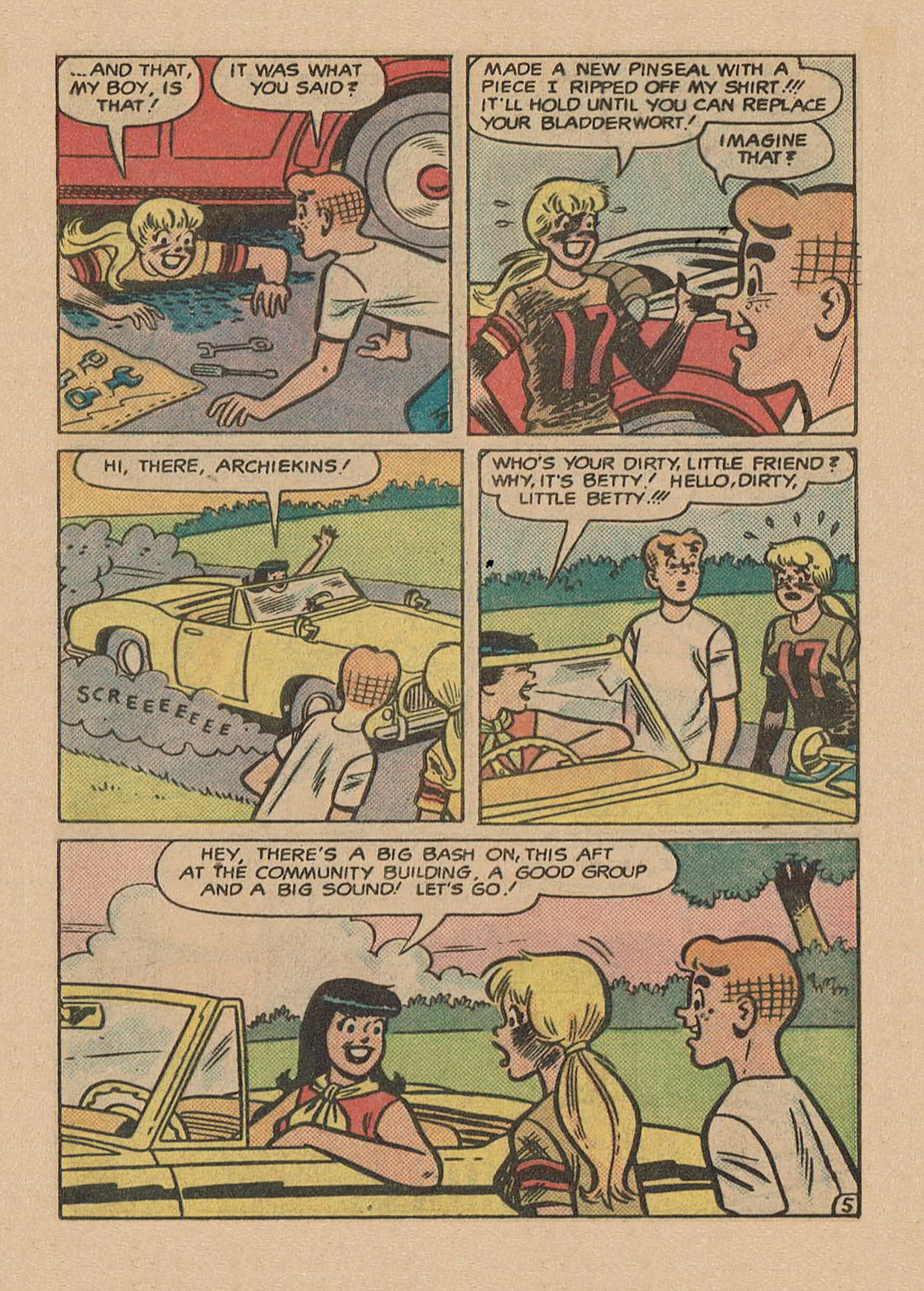 Read online Betty and Veronica Digest Magazine comic -  Issue #9 - 125