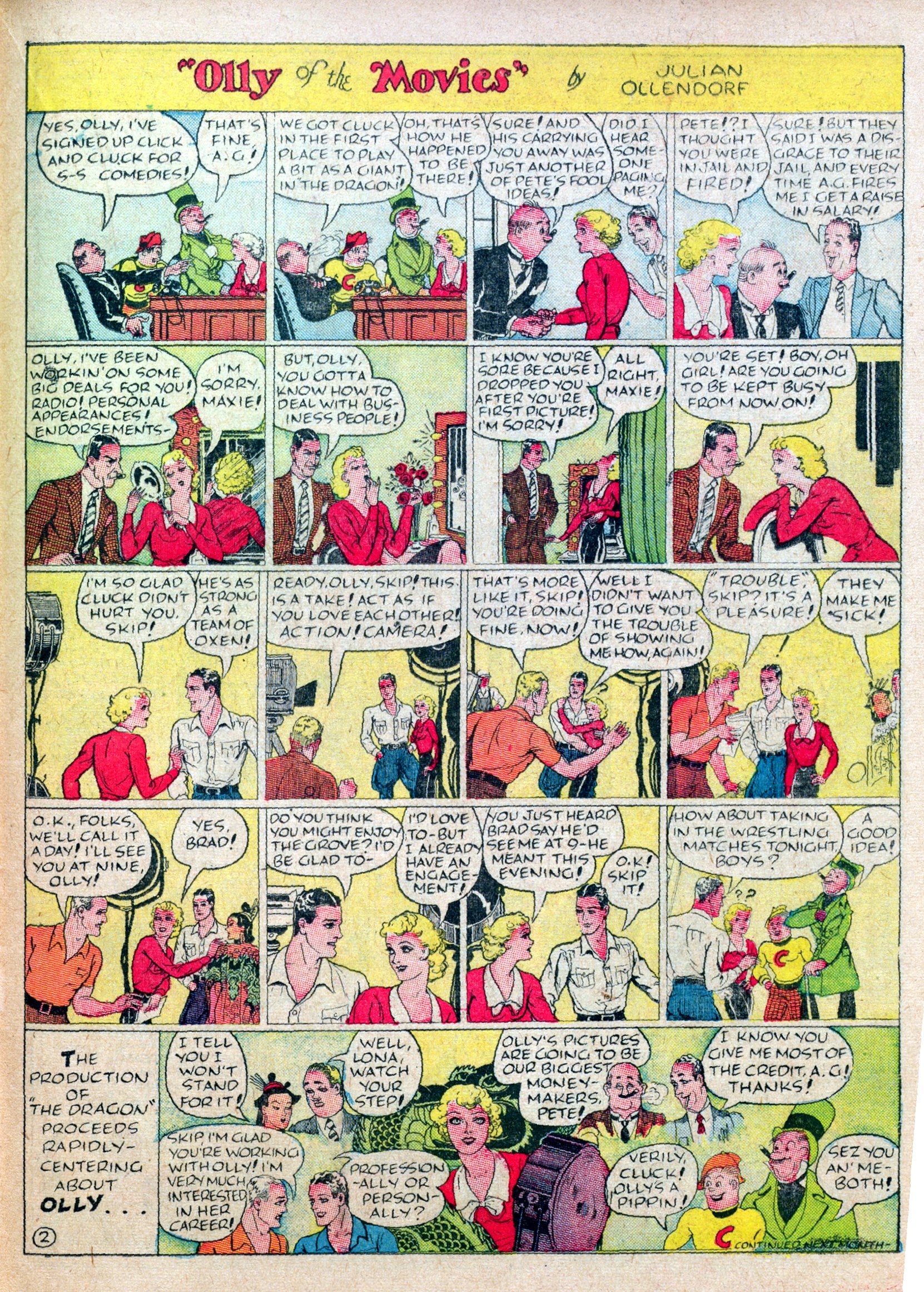 Read online Famous Funnies comic -  Issue #45 - 45