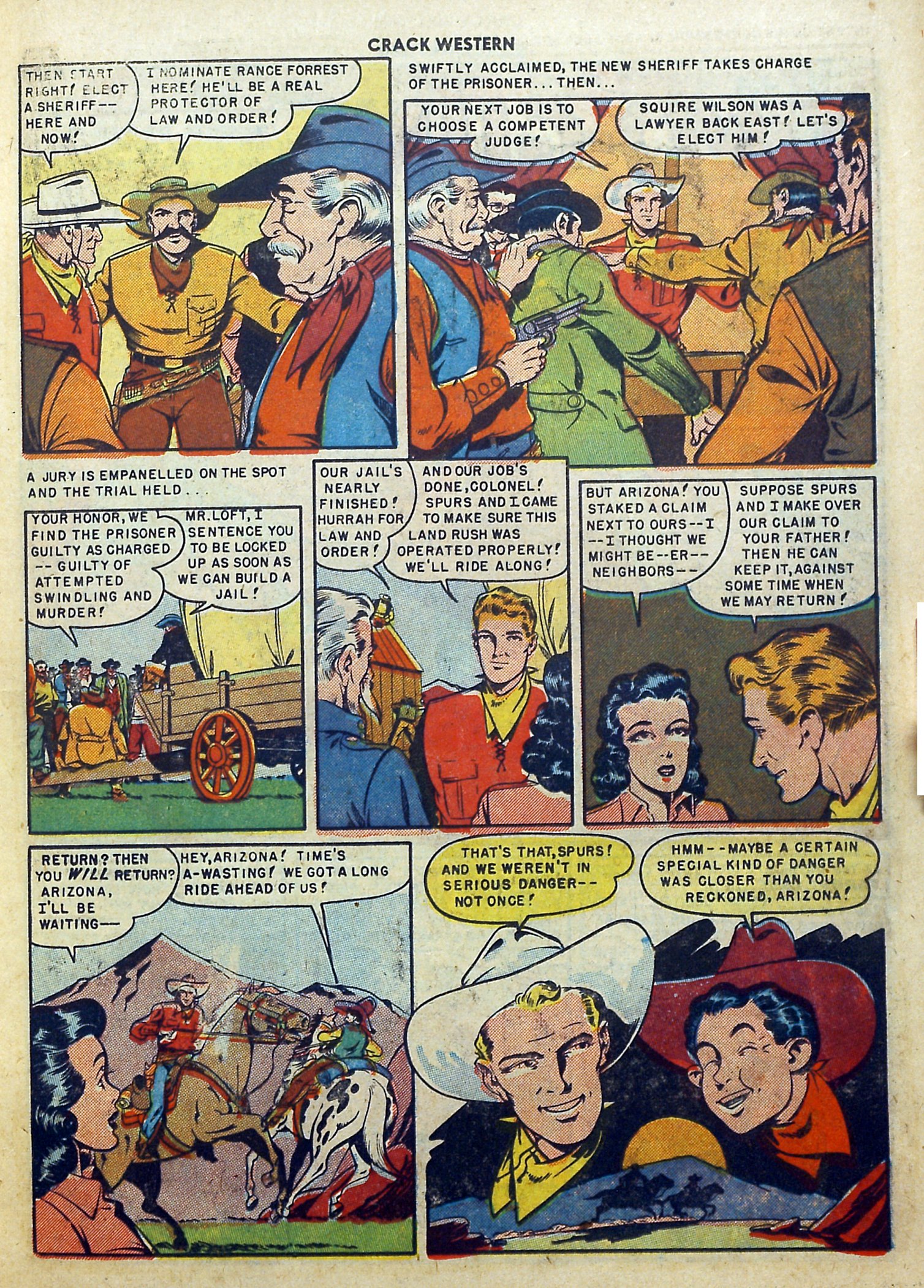 Read online Crack Western comic -  Issue #65 - 11