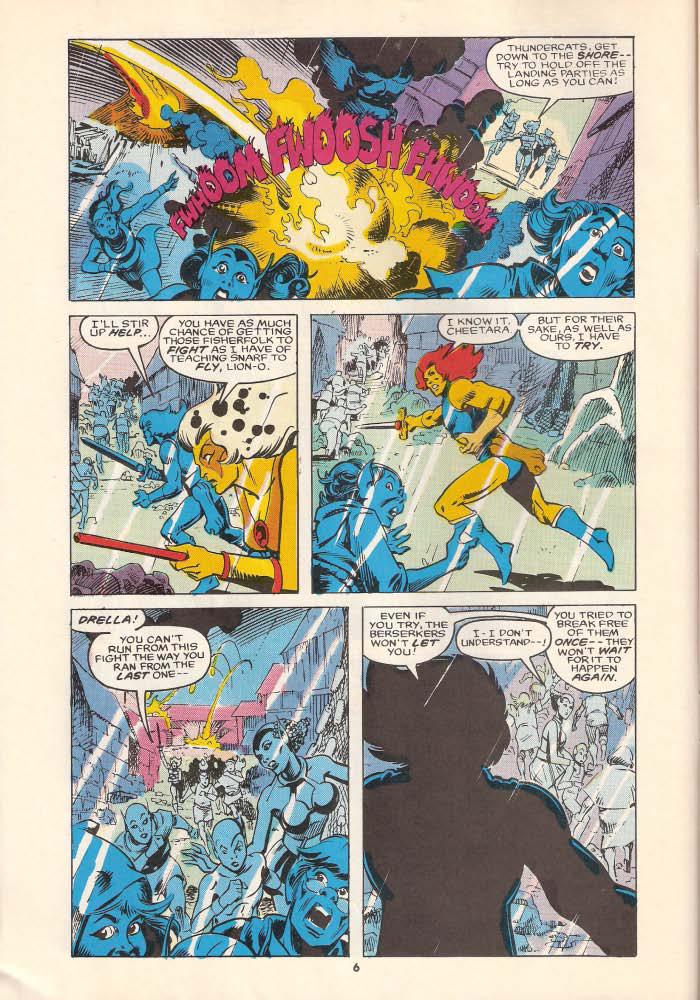Read online ThunderCats (1987) comic -  Issue #24 - 6