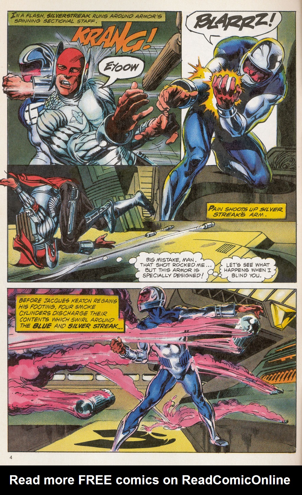 Read online The Revengers featuring Armor and Silver Streak comic -  Issue #2 - 6