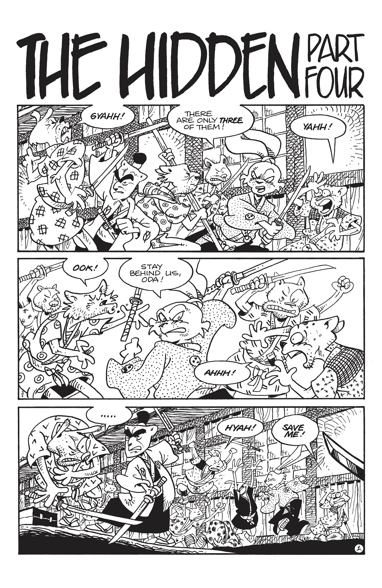 Read online Usagi Yojimbo: The Hidden comic -  Issue #4 - 3