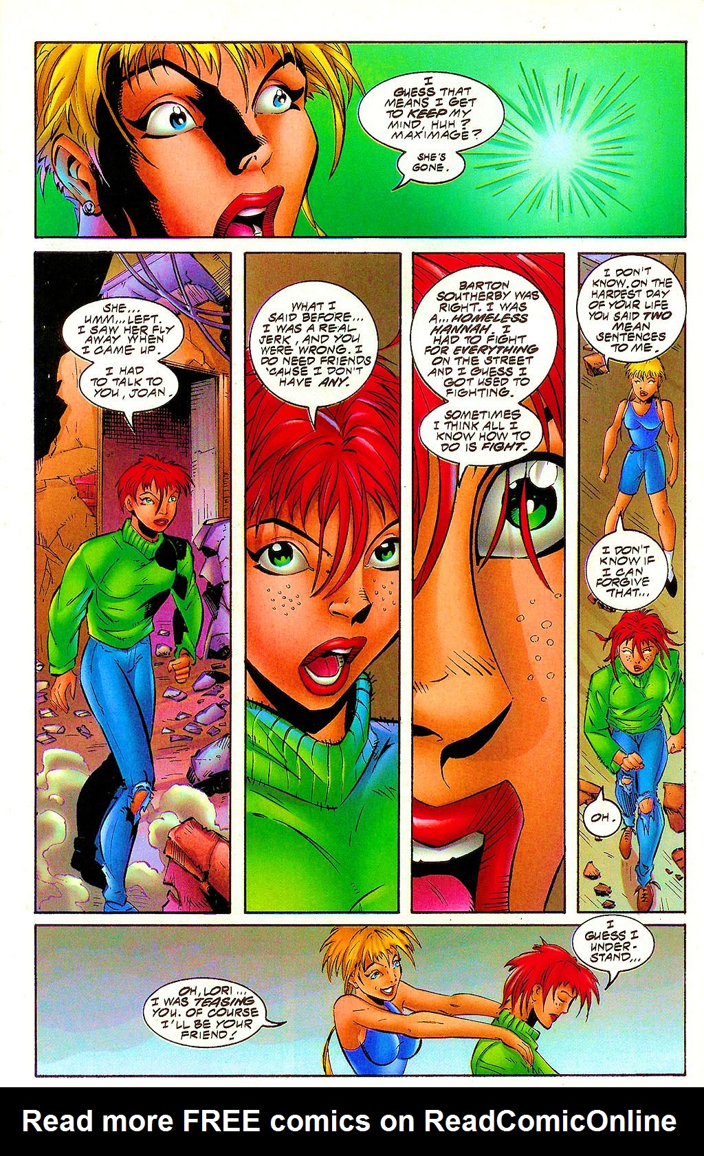 Read online MaxiMage comic -  Issue #7 - 22