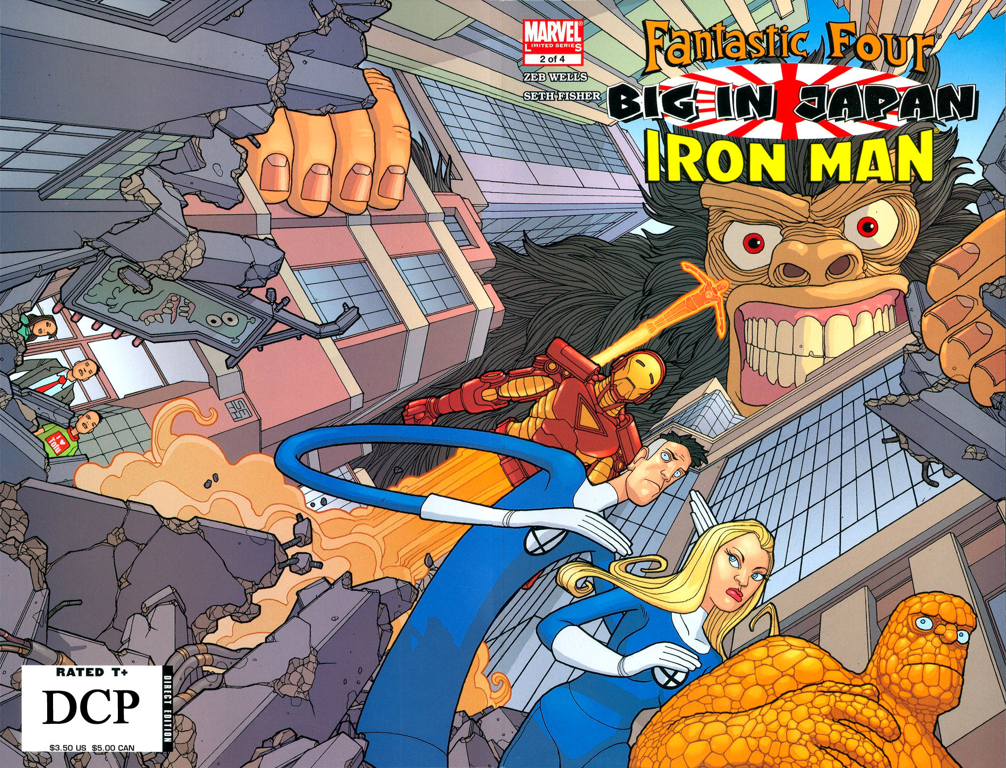 Read online Fantastic Four/Iron Man: Big in Japan comic -  Issue #2 - 1
