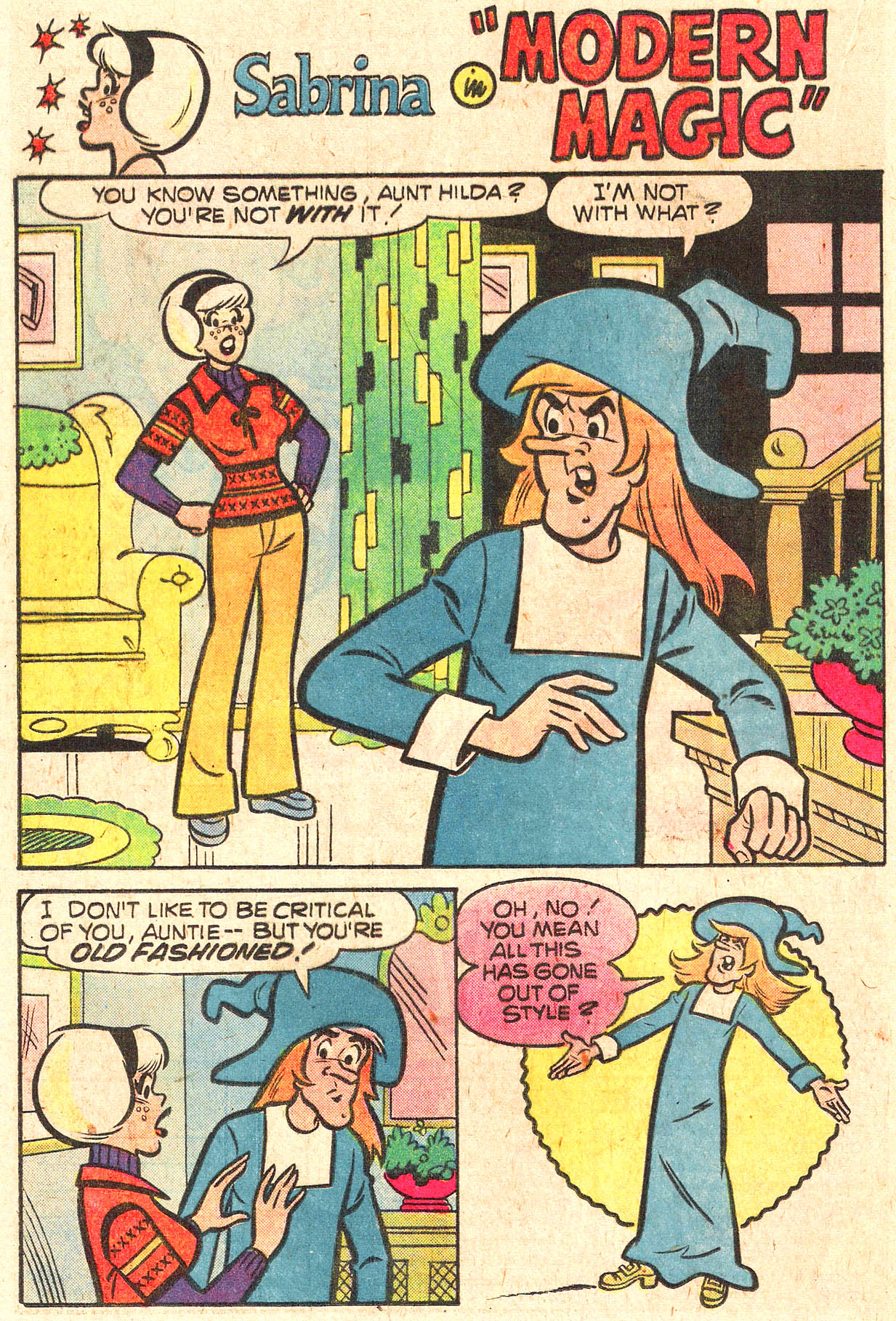 Read online Sabrina The Teenage Witch (1971) comic -  Issue #45 - 20