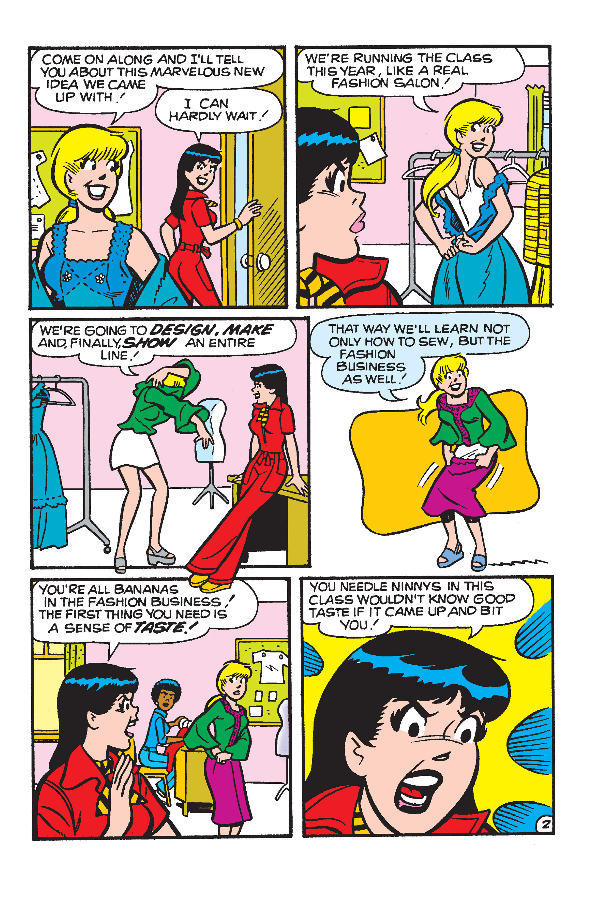 Read online Betty's Cool Fashions comic -  Issue # TPB - 4
