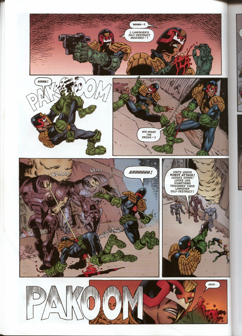 Read online Judge Dredd [Collections - Hamlyn | Mandarin] comic -  Issue # TPB Doomsday For Mega-City One - 46